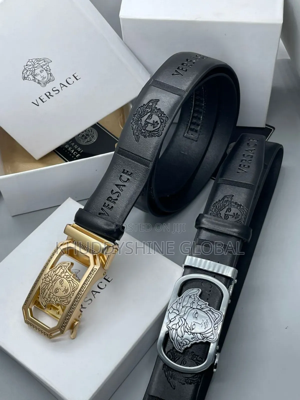 Original High Quality Versace Men's Belts
