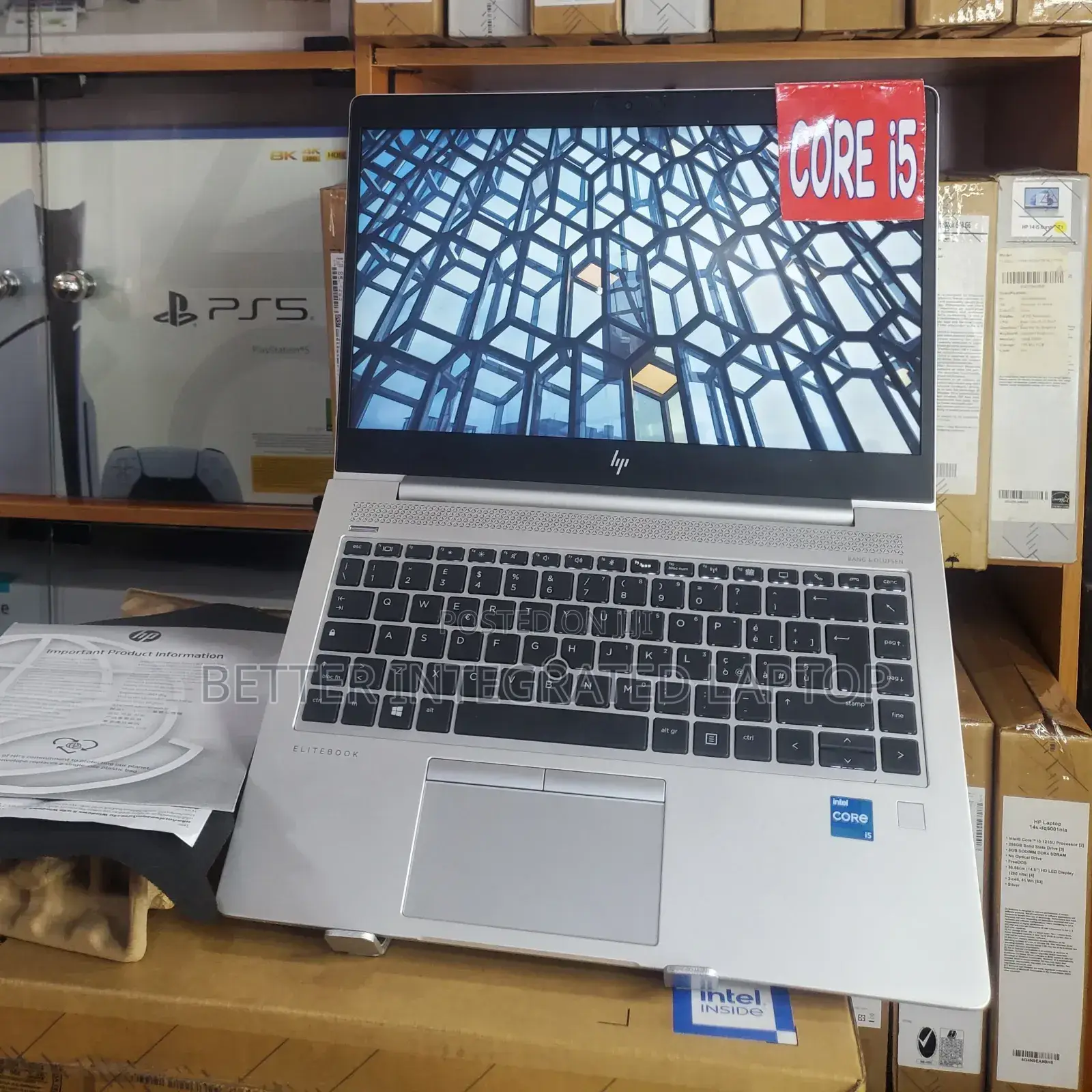 New Laptop HP ProBook 6550B 8GB Intel Core i5 SSD 256GB