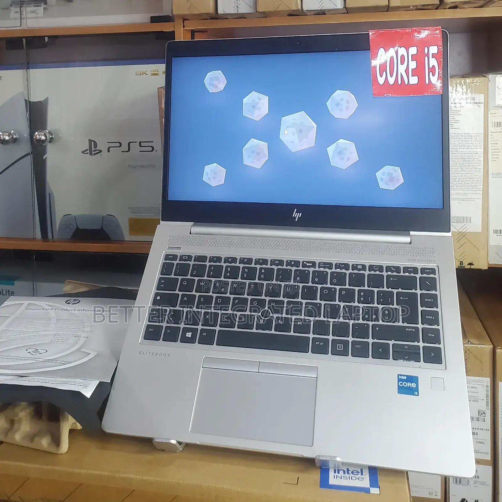 New Laptop HP ProBook 6550B 8GB Intel Core i5 SSD 256GB