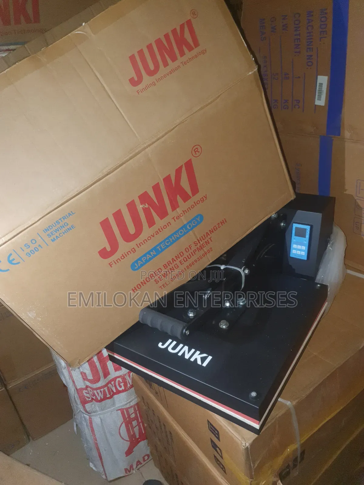 Junki Industrial Heat Transfer 38/38 Cm With Fuse