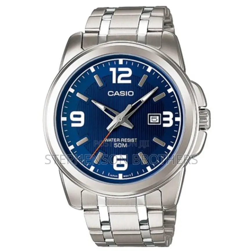 Casio Mtp‐1314d‐2avdf Men’S Classic Blue Stainless Steal Band Watch