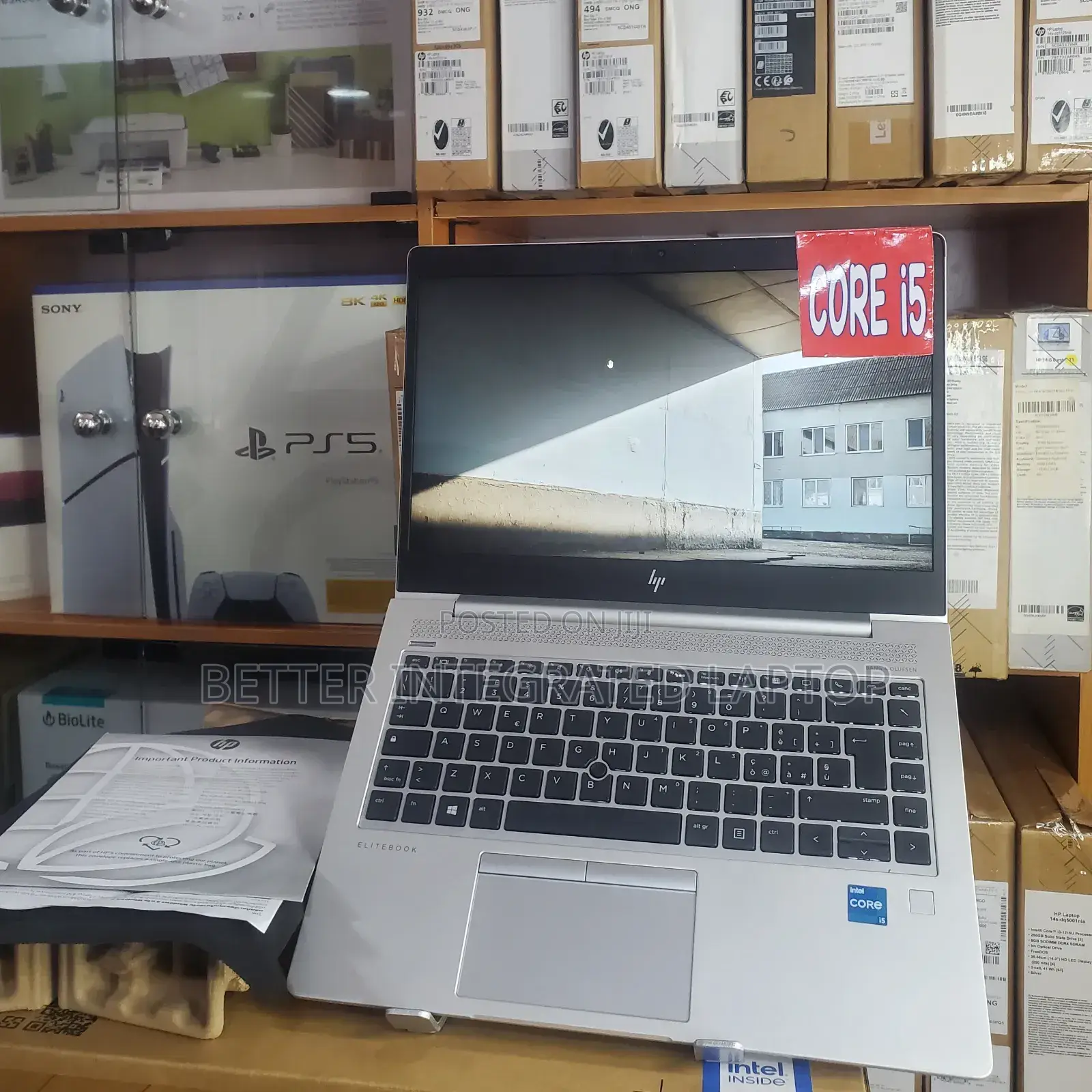 New Laptop HP ProBook 6550B 12GB Intel Core i5 SSD 256GB