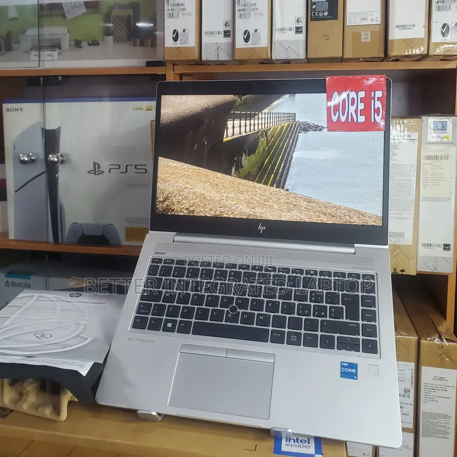 New Laptop HP ProBook 6550B 12GB Intel Core i5 SSD 256GB