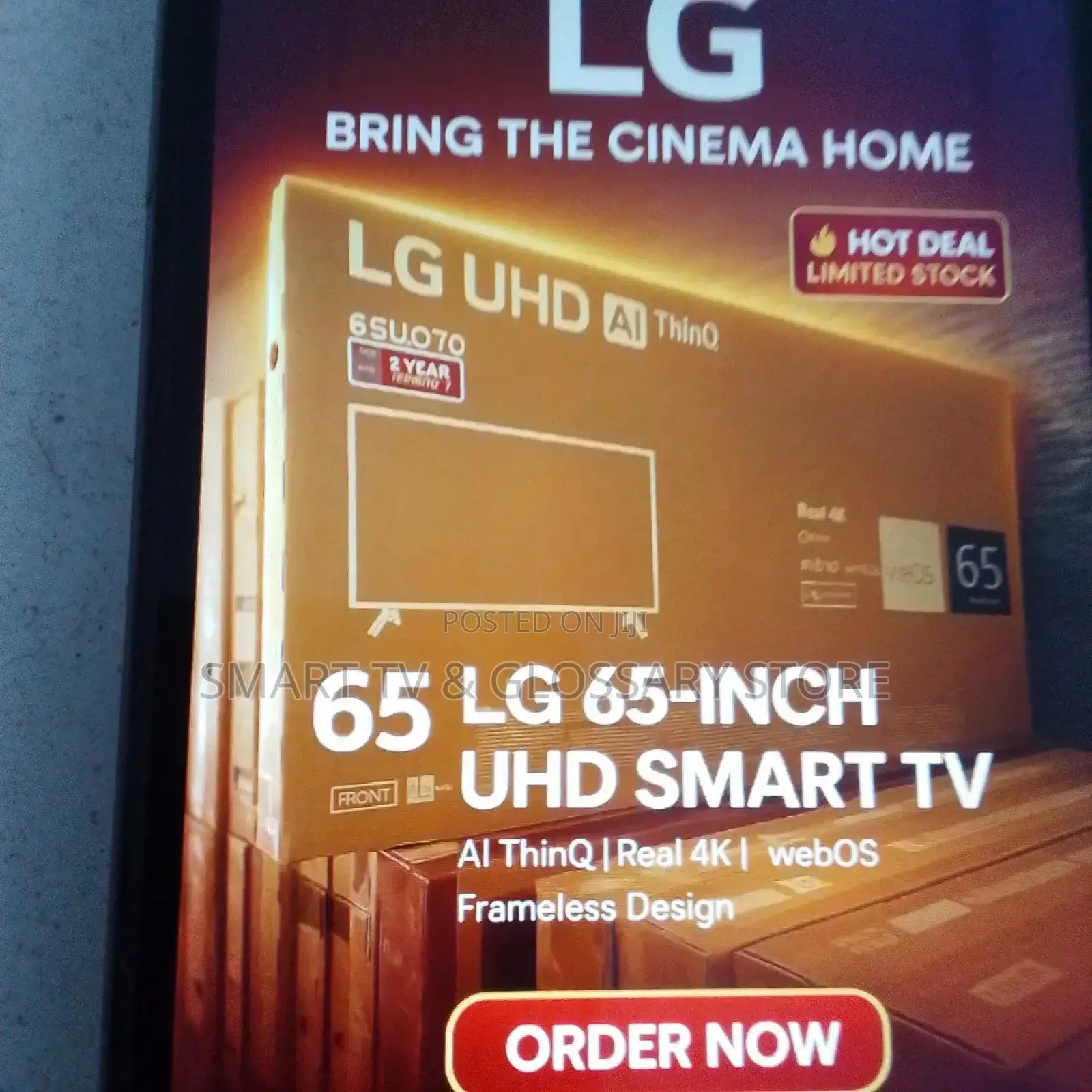 65 Lg Smart Breathtaking Visual Gameplay