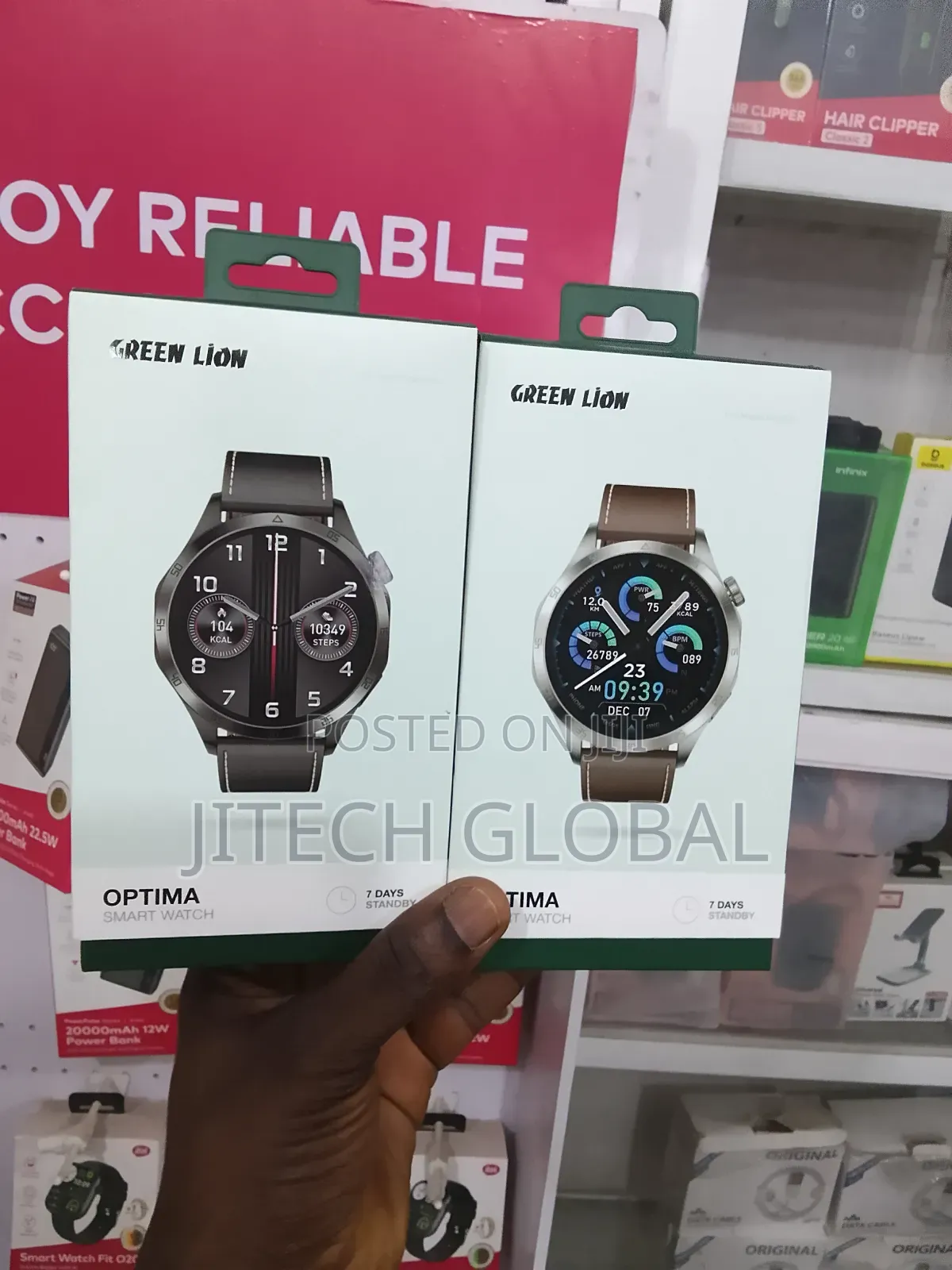 Green Lion Optima Watch