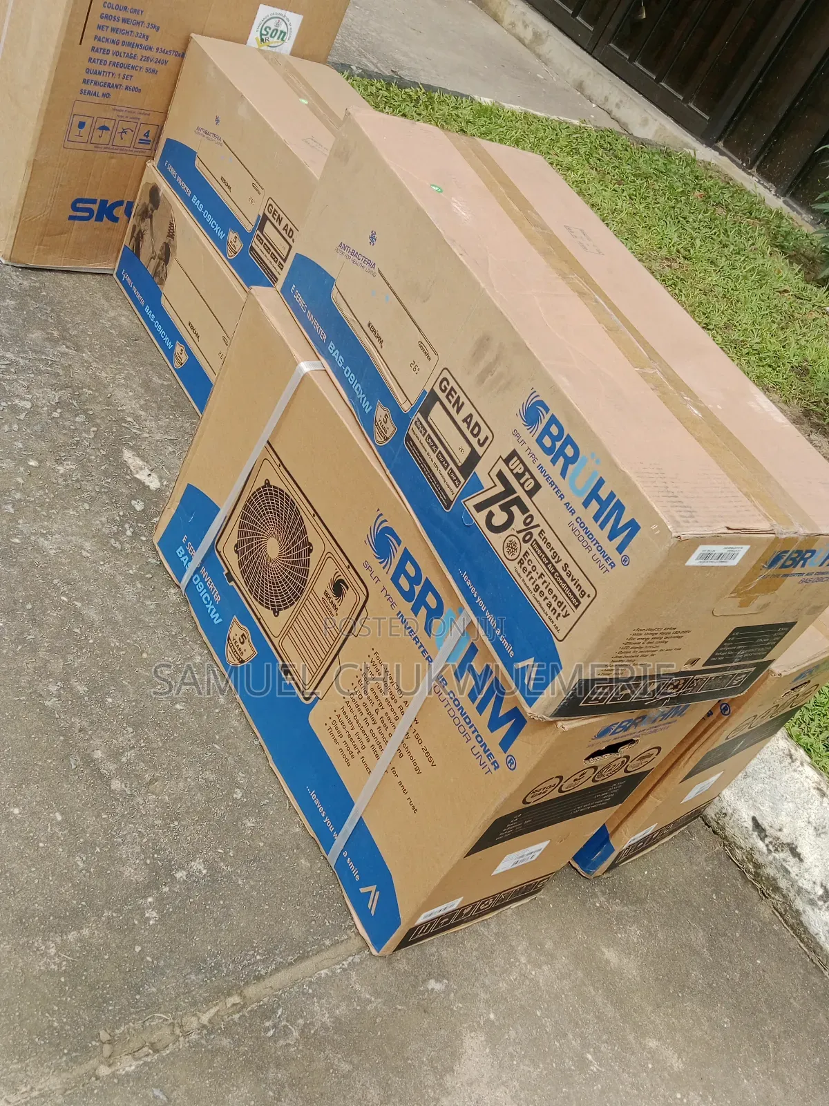 Bruhm Inverter Ac Split Unit 1hp Copper