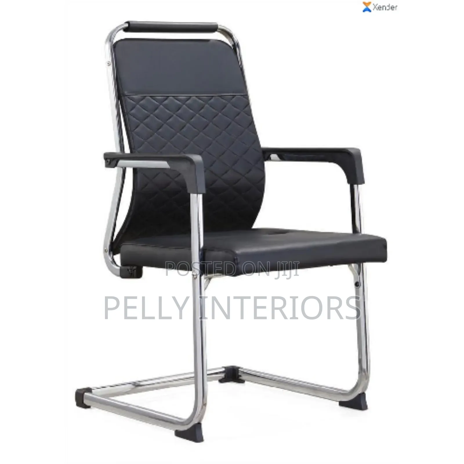 Executive Visitor Chair-Black