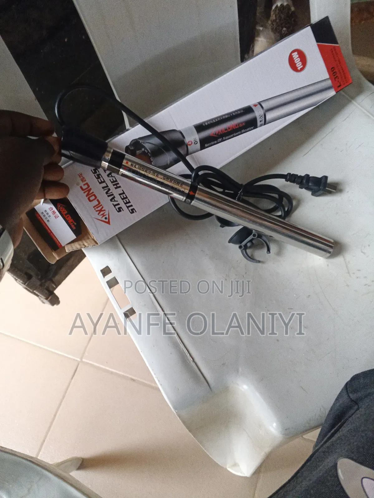 Stainless Steel Aquarium Water Heater
