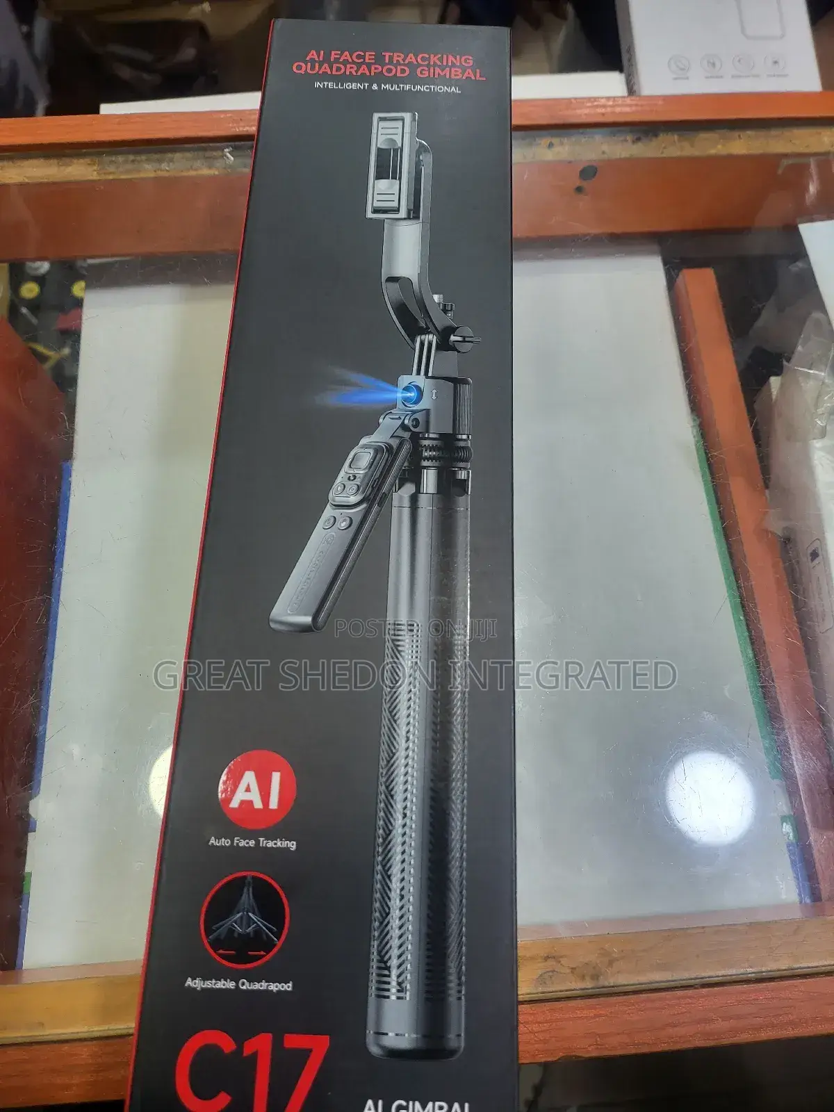 Ai Face Tracking Quadrapod Gimbal