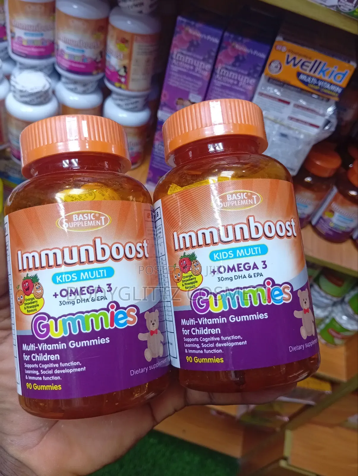 Immunboost Kids Multivitamin+ Omega-3 Dha Epa Gummies