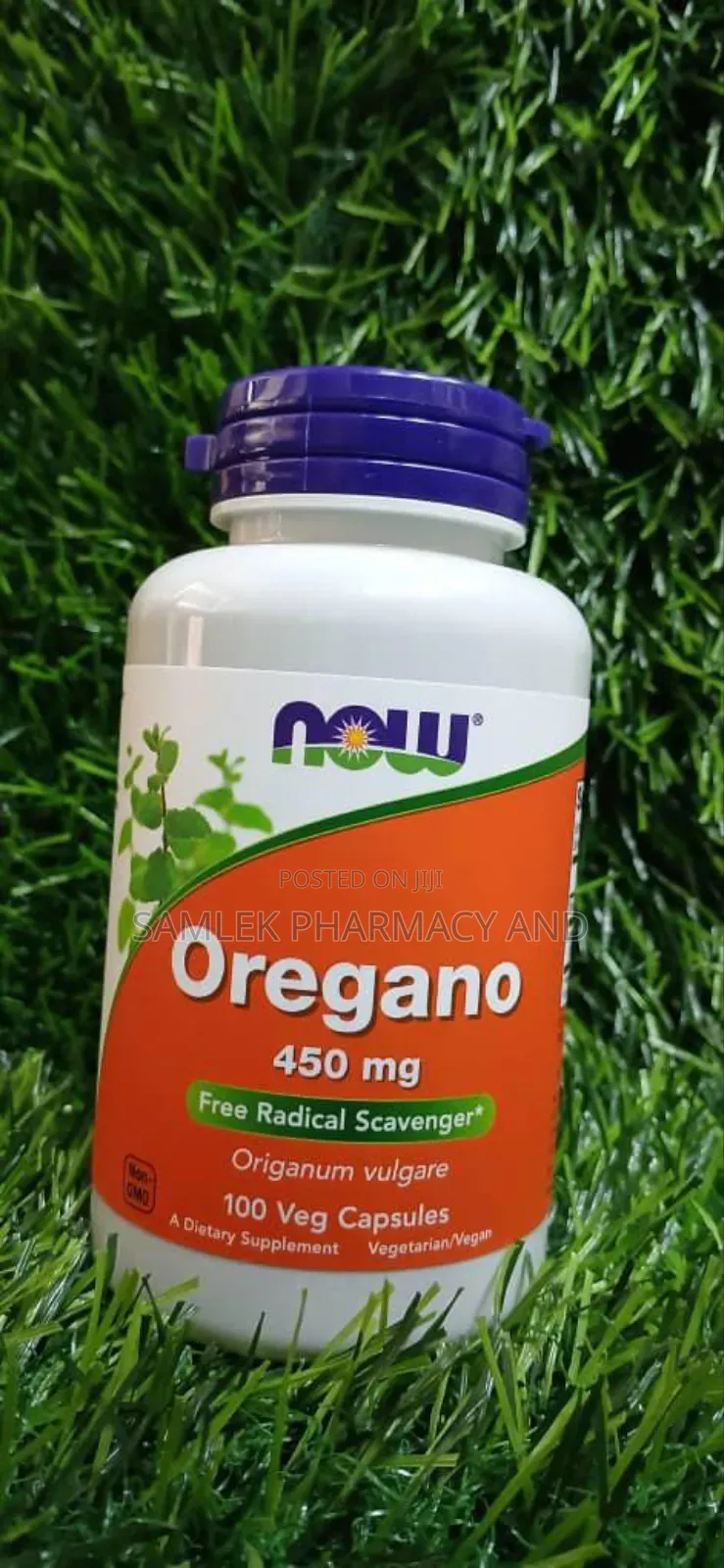 Now Foods Oregano 450mg-100vegcaps