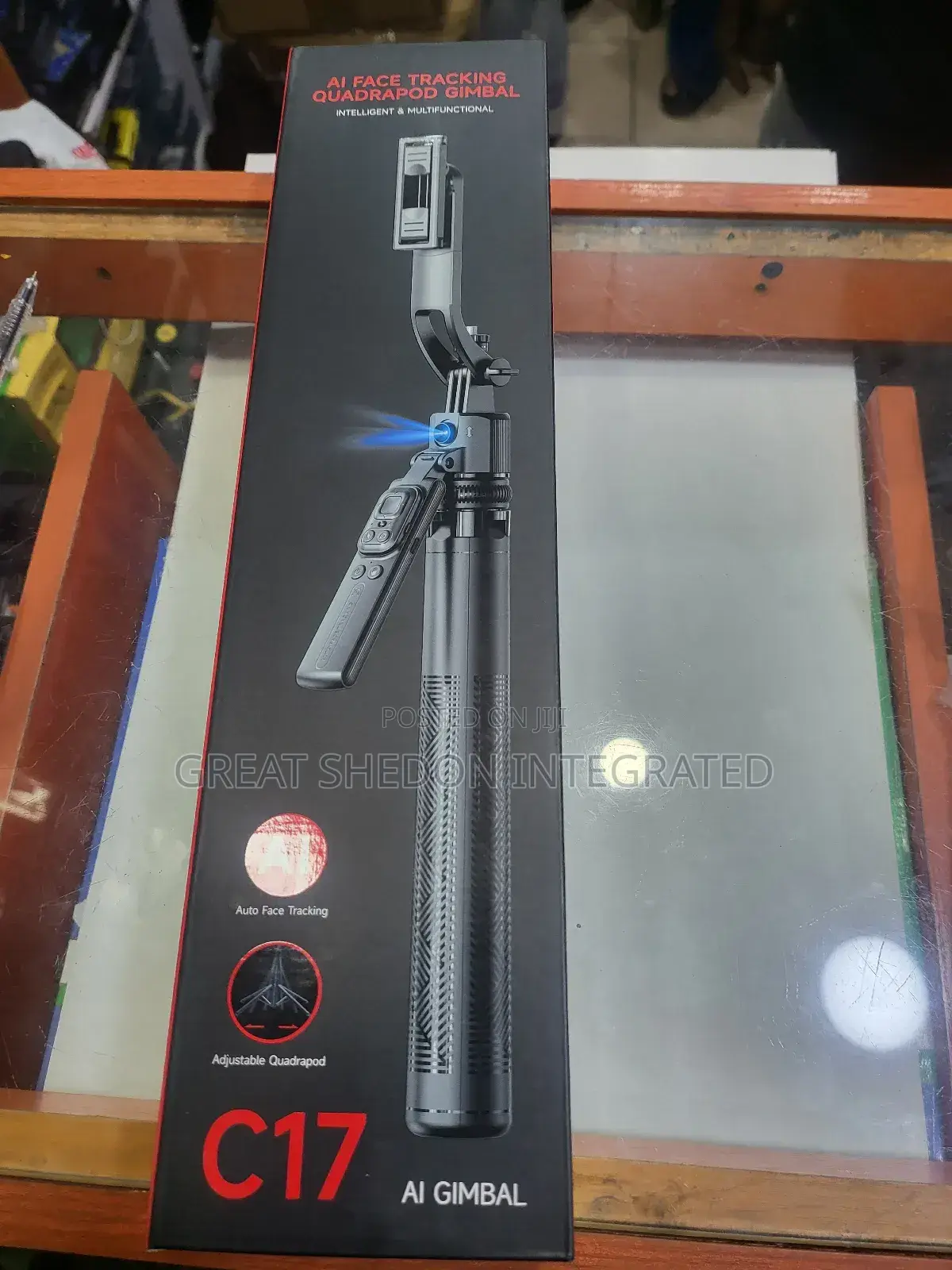 Ai Face Tracking Quadrapod Gimbal