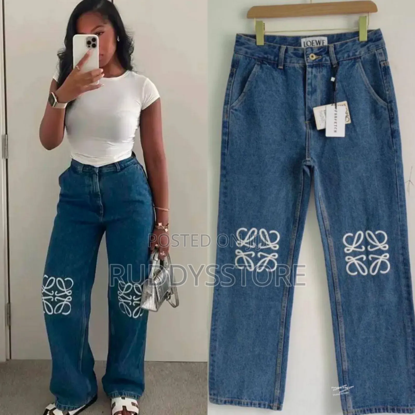 Loewe Classic Designer Denim Jeans