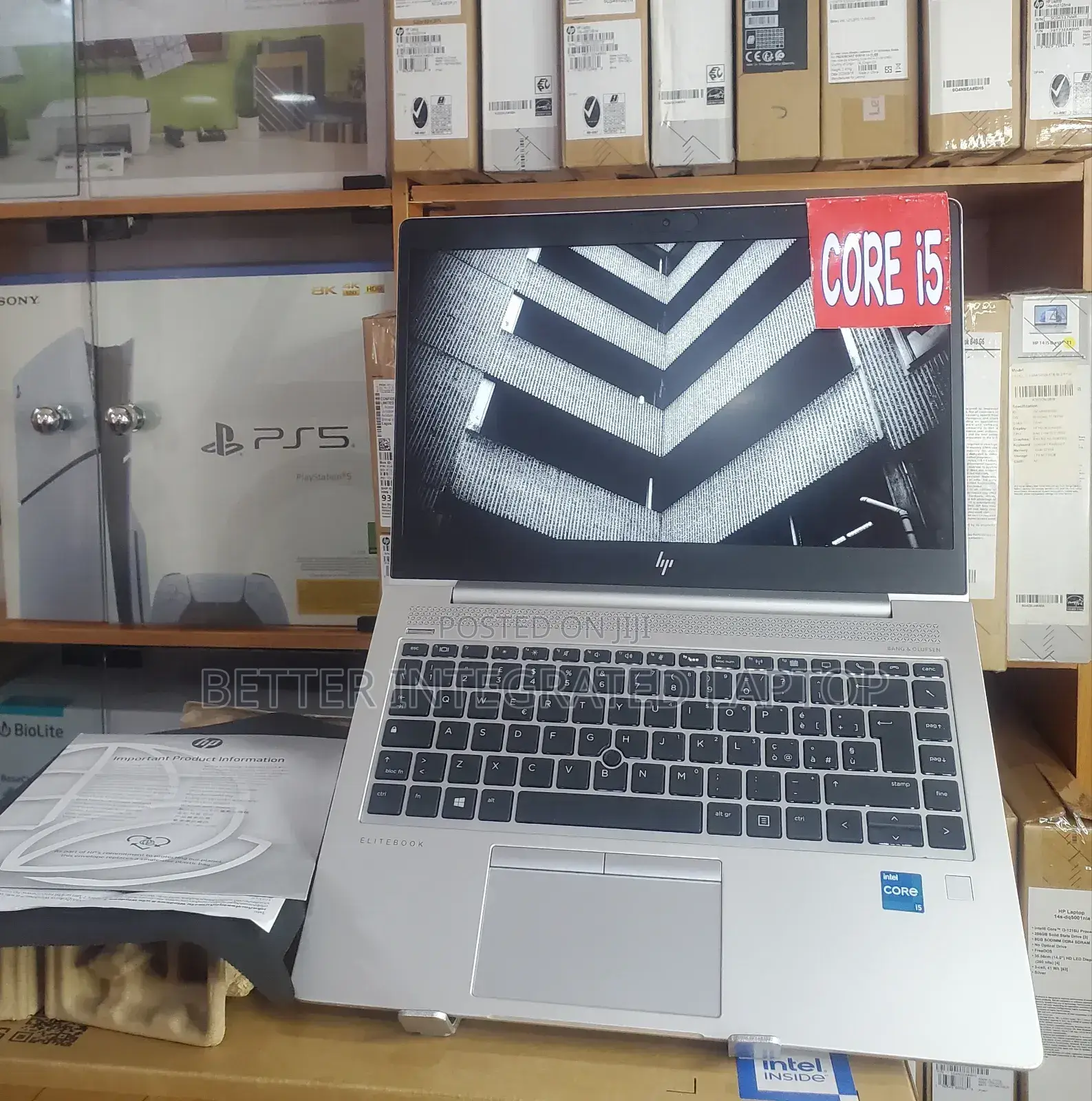 New Laptop HP ProBook 6560B 12GB Intel Core i5 SSD 256GB