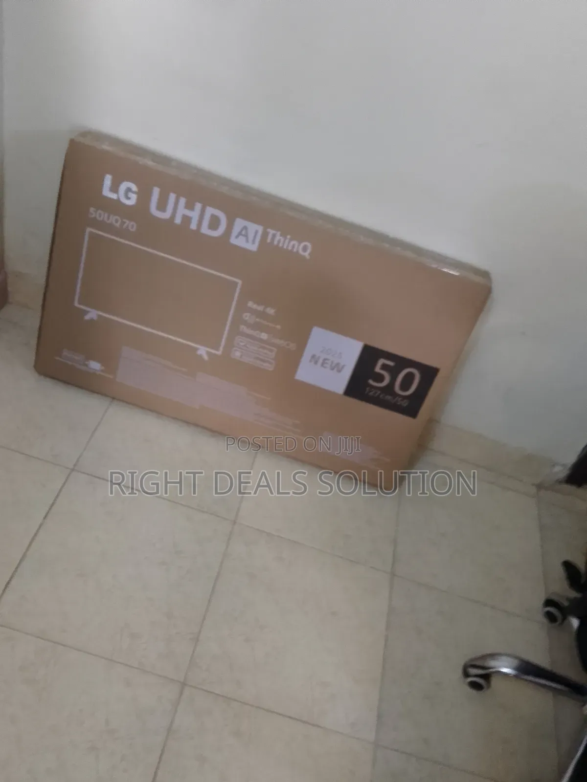 Unleash Cinematic Bliss With Lg's 50-Inch Smart Screen