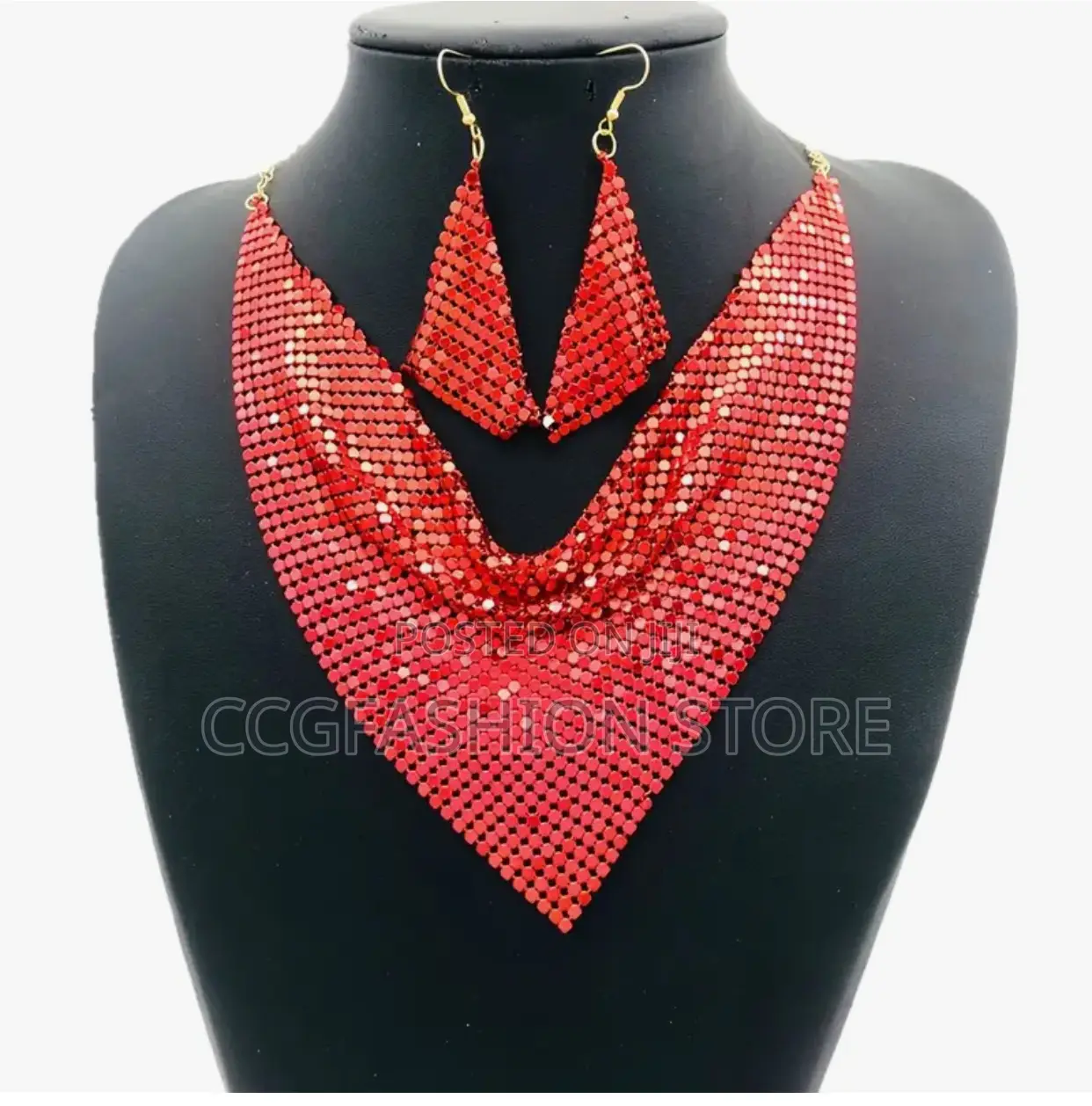 Double Layered Beads Necklace