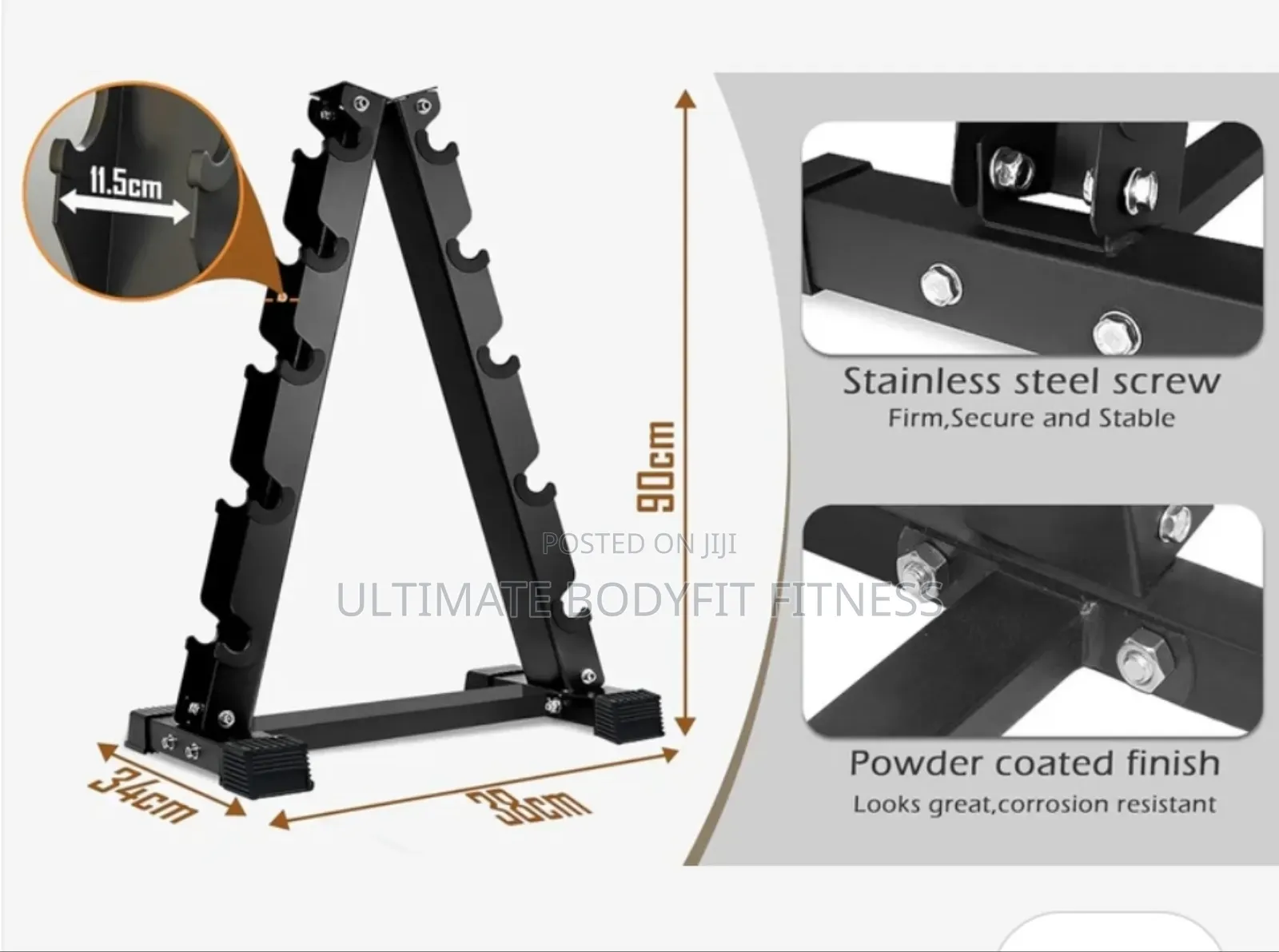 Brand New 5-Tier Dumbbell Rack Stand