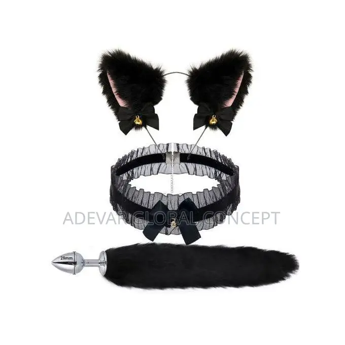 4pcs Set Erotic Anal Plug Sex Toys BDSM Kits for Women