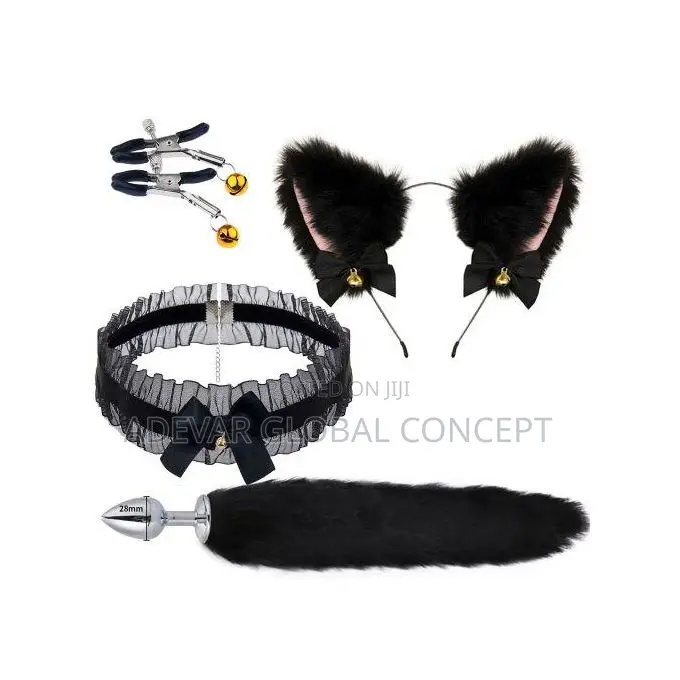 4pcs Set Erotic Anal Plug Sex Toys BDSM Kits for Women