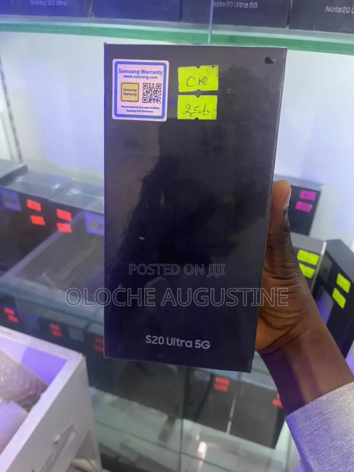 New Samsung Galaxy S20 Ultra 5G 256 GB Black