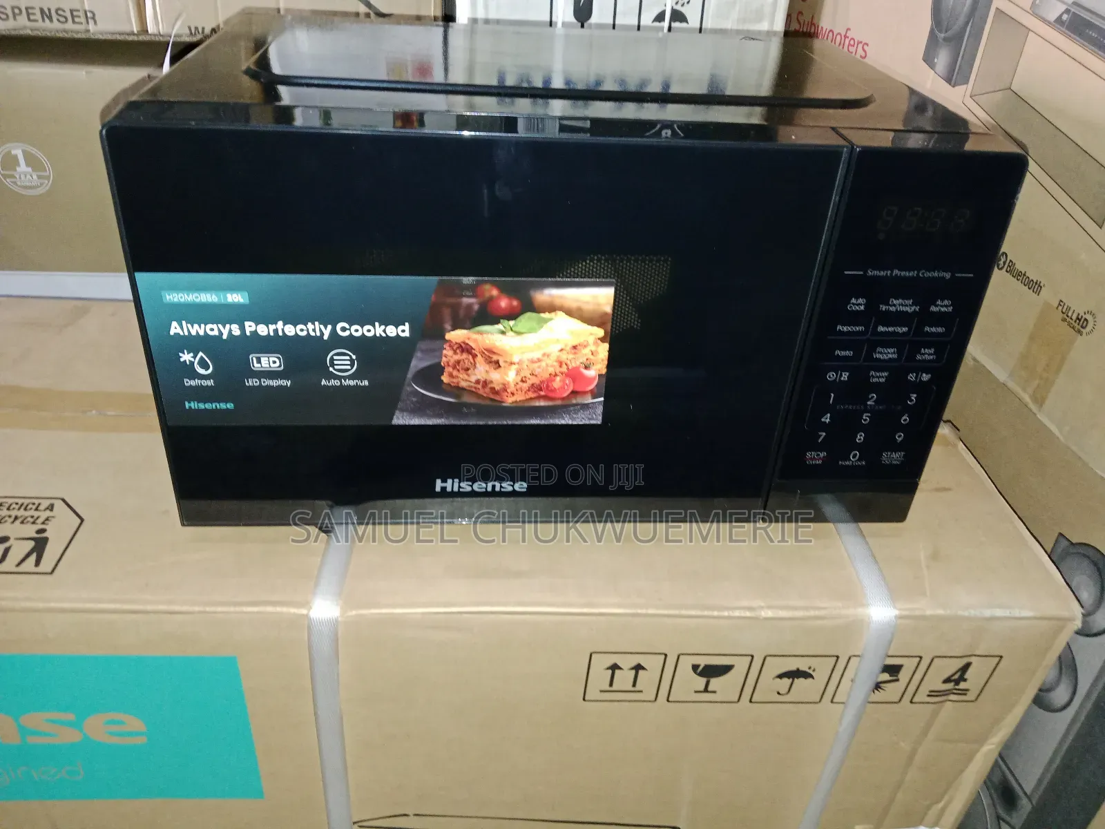 Hisense Microwave Oven 20l Automatic 1year Warranty