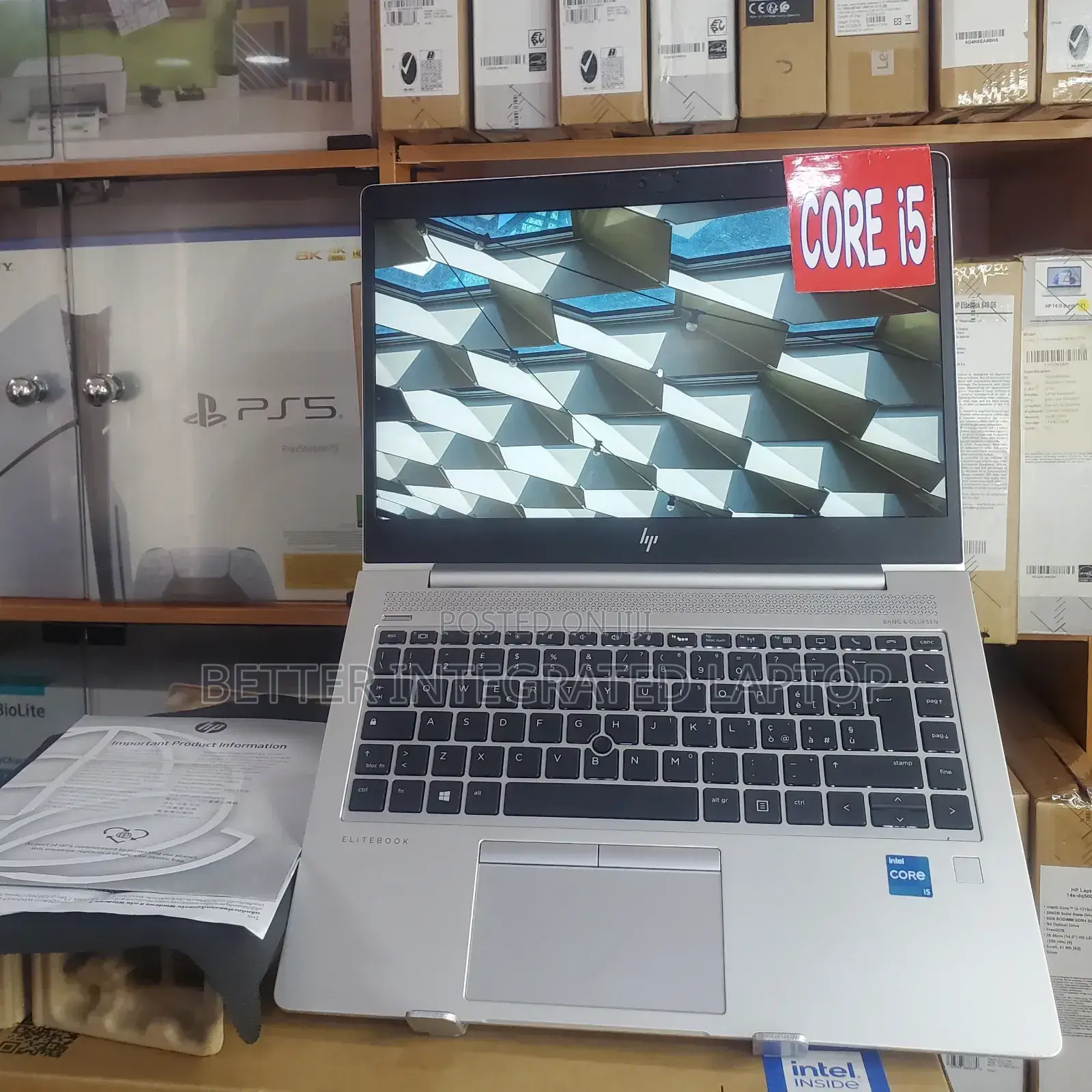 New Laptop HP ProBook 6565 12GB Intel Core i5 SSD 256GB