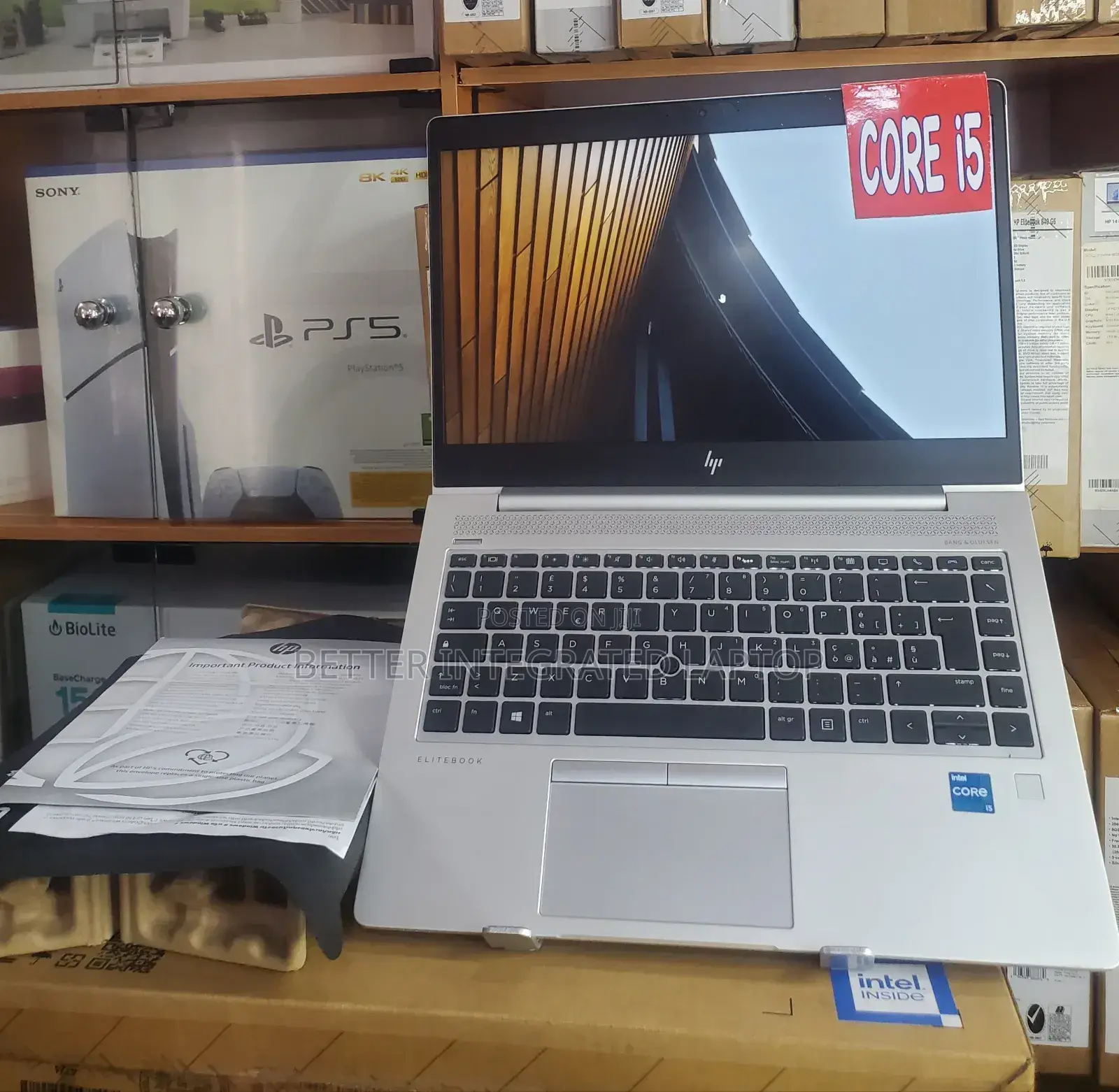 New Laptop HP ProBook 6565 12GB Intel Core i5 SSD 256GB