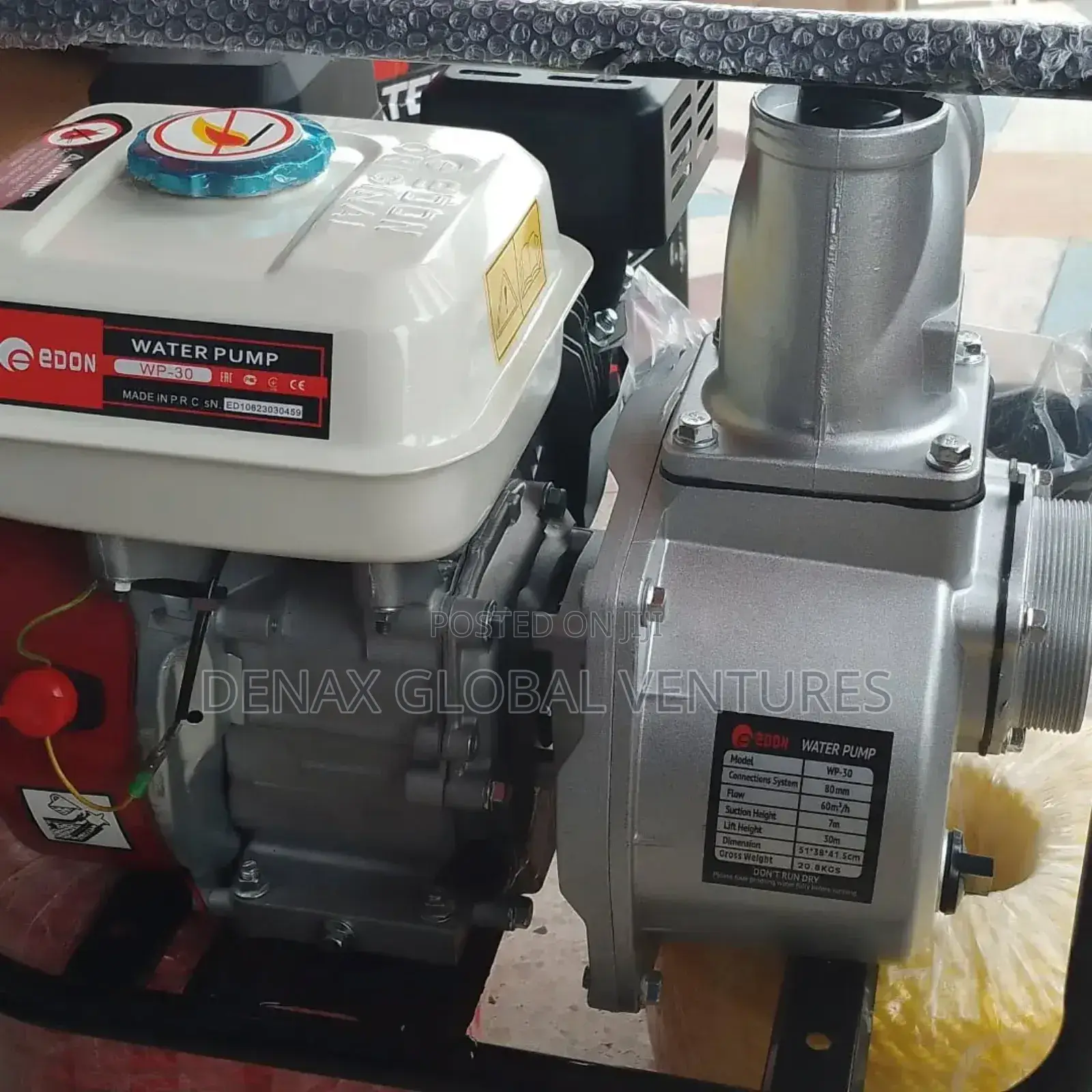 3" Edon Pumping Machine (Water Pump)