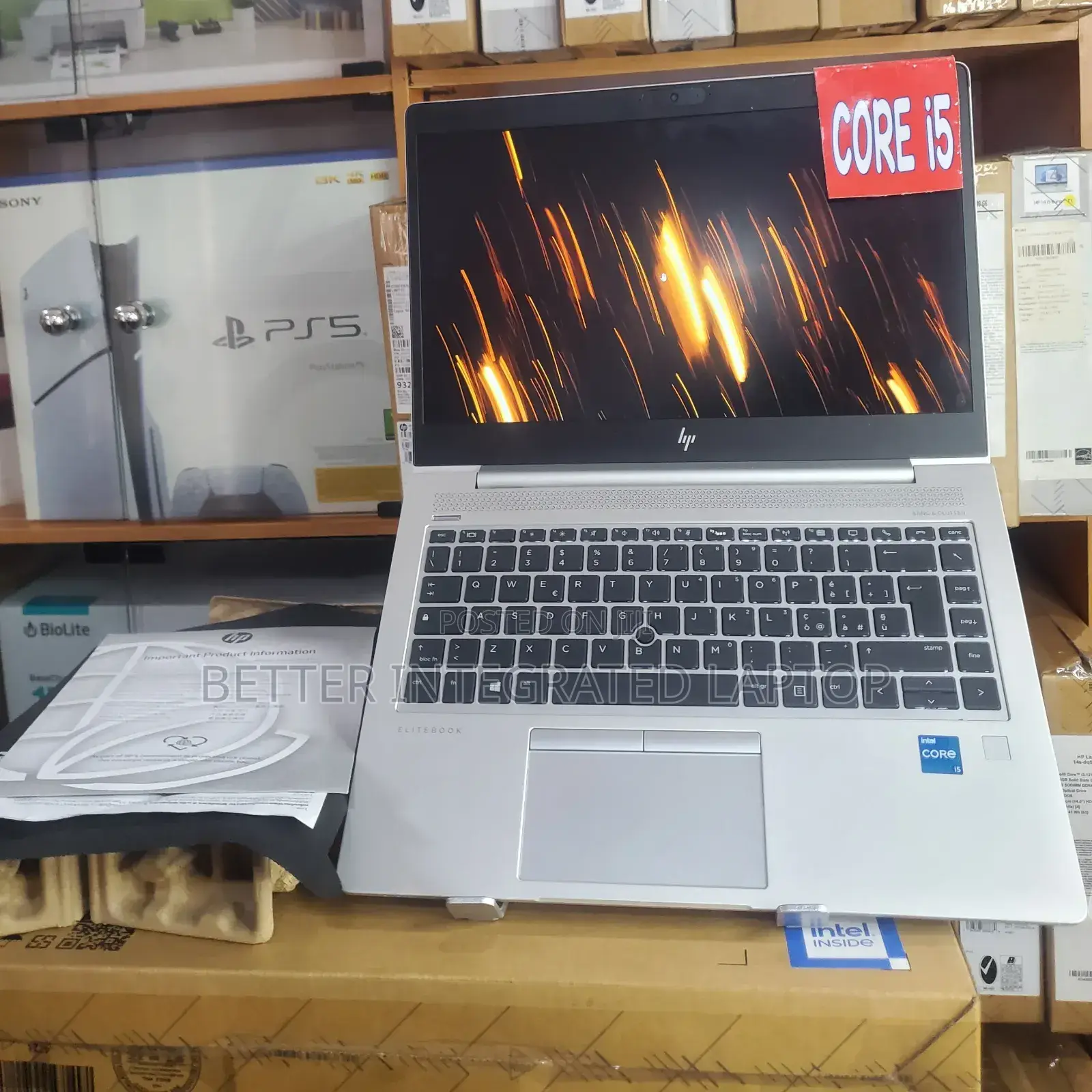 New Laptop HP ProBook 6565 12GB Intel Core i5 SSD 512GB
