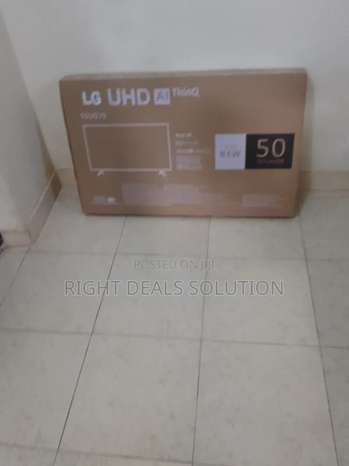 Sleek Lg 50-Inch Smart Tv: Dolby Vision and Atmos Unleashed