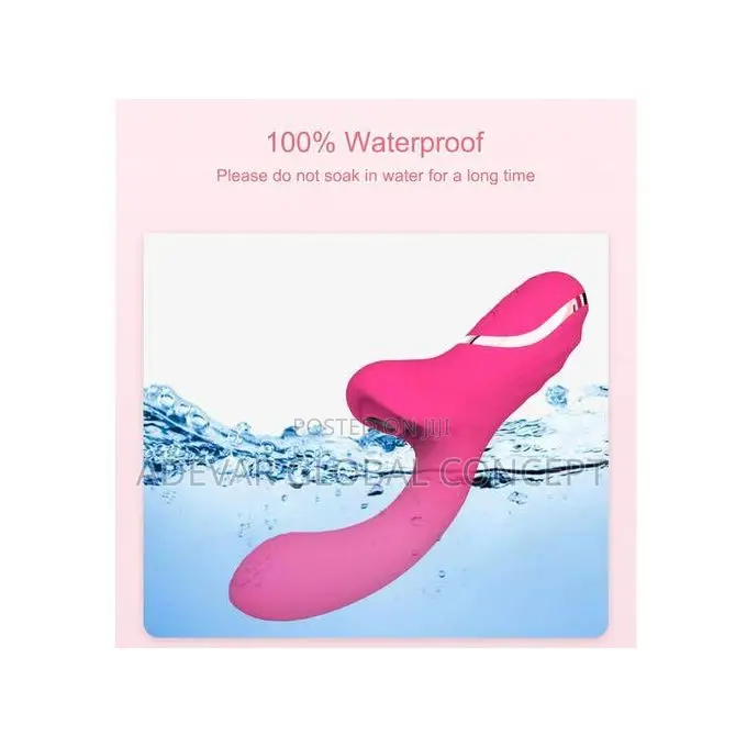 2in1 Sucking Vibrator Simulation Masturbation For Women Sex Toy