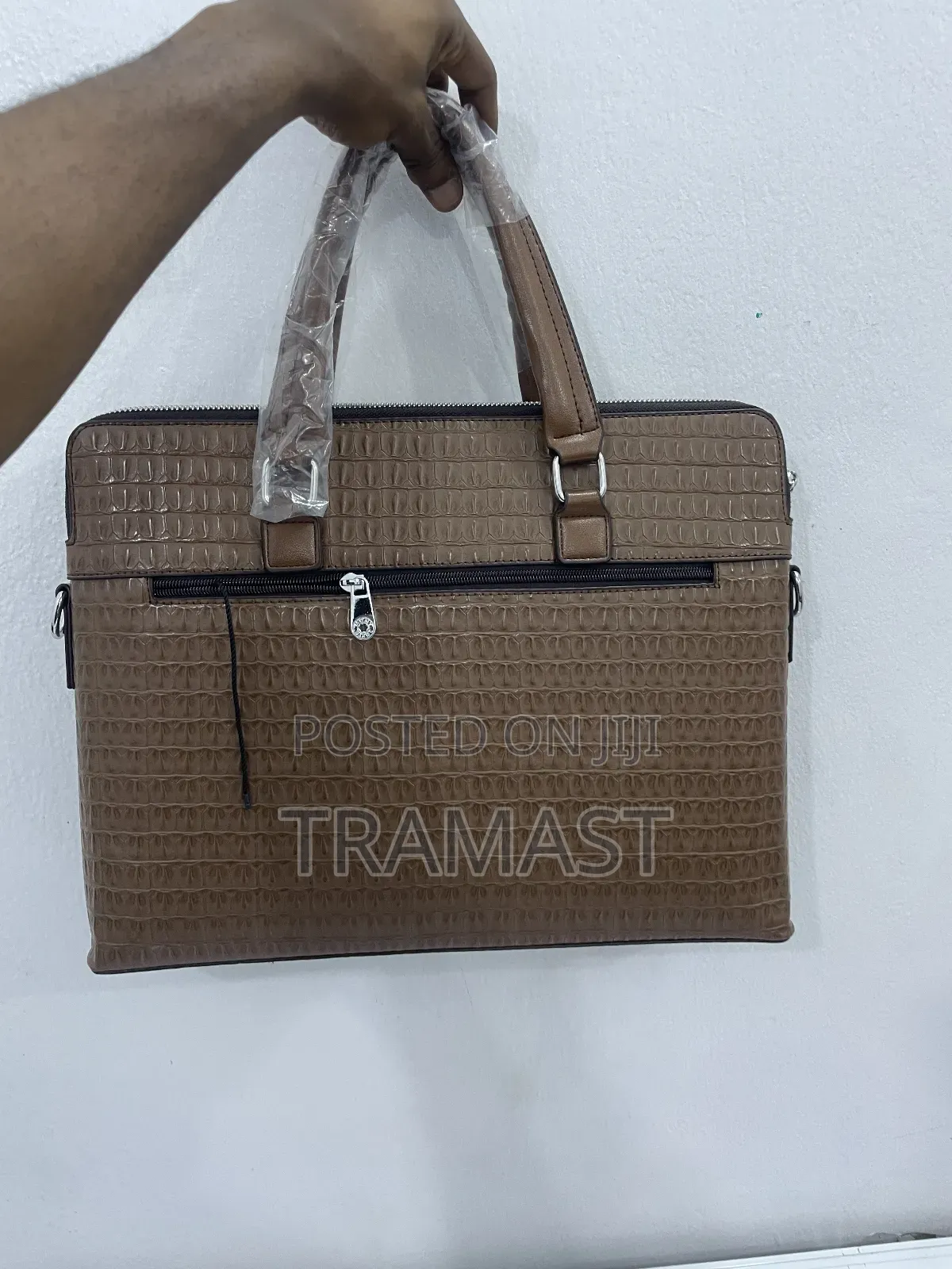 Mont Blanc Premium Faux Leather Laptop Bag – Unisex