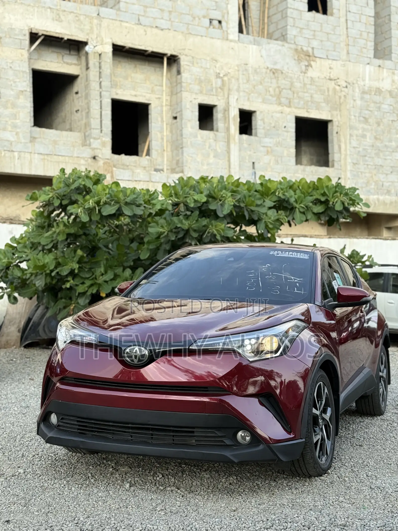 Toyota C-HR XLE Prermium FWD (2.0L 4cyl 2AM) 2018 Burgundy
