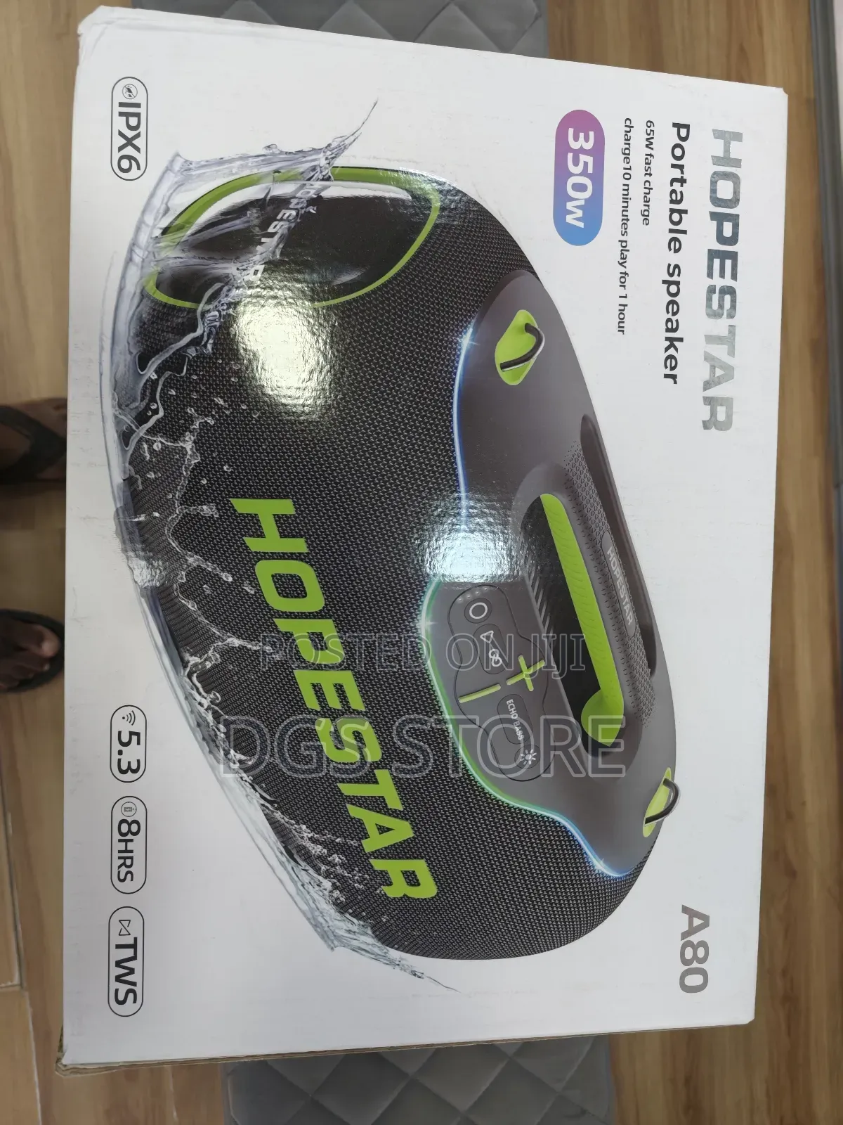 Hopestar A80 Portable Speaker 350w With Microphone