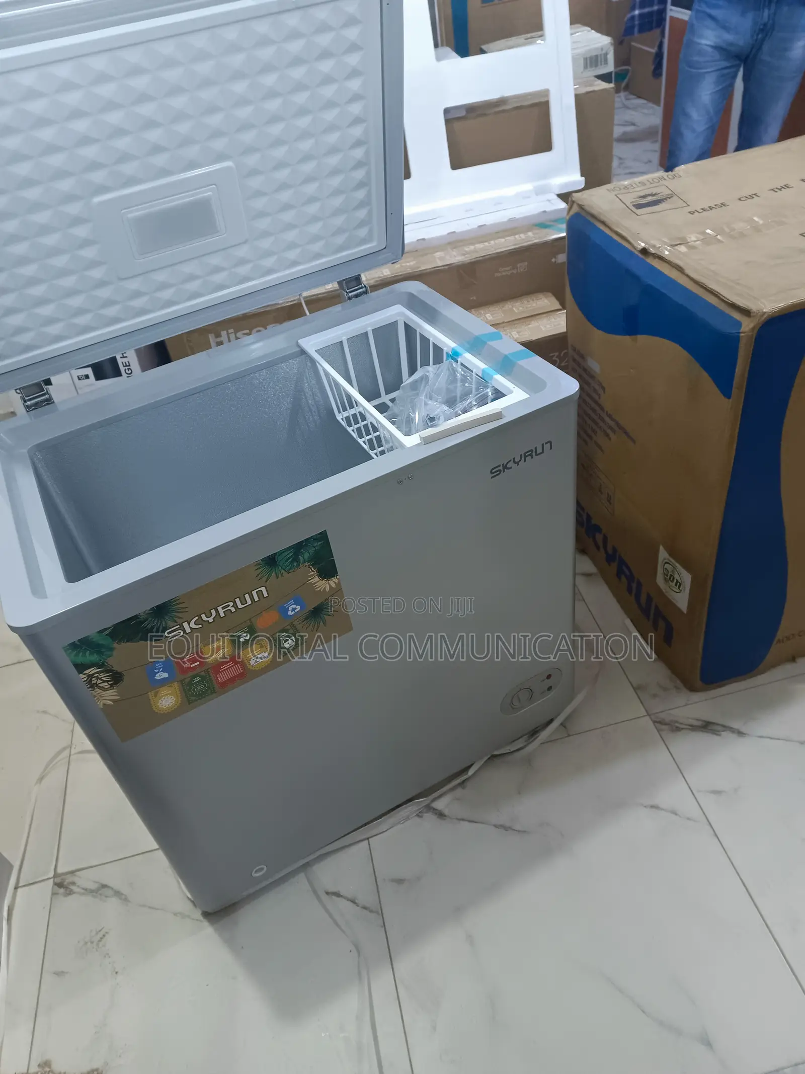 Skyrun Chest Freezer Bd-155hnw - 155l Powerhouse