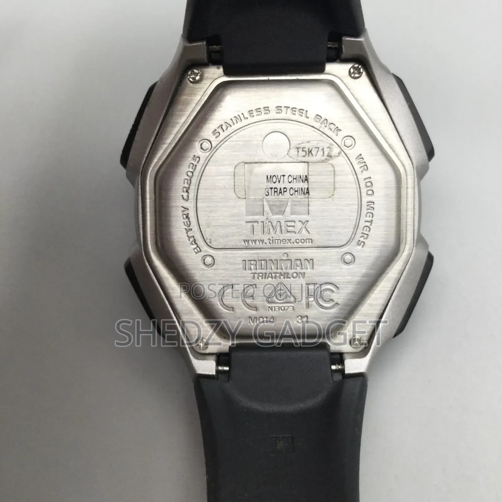 Timex Ironman Watch Men 43mm Black Gray