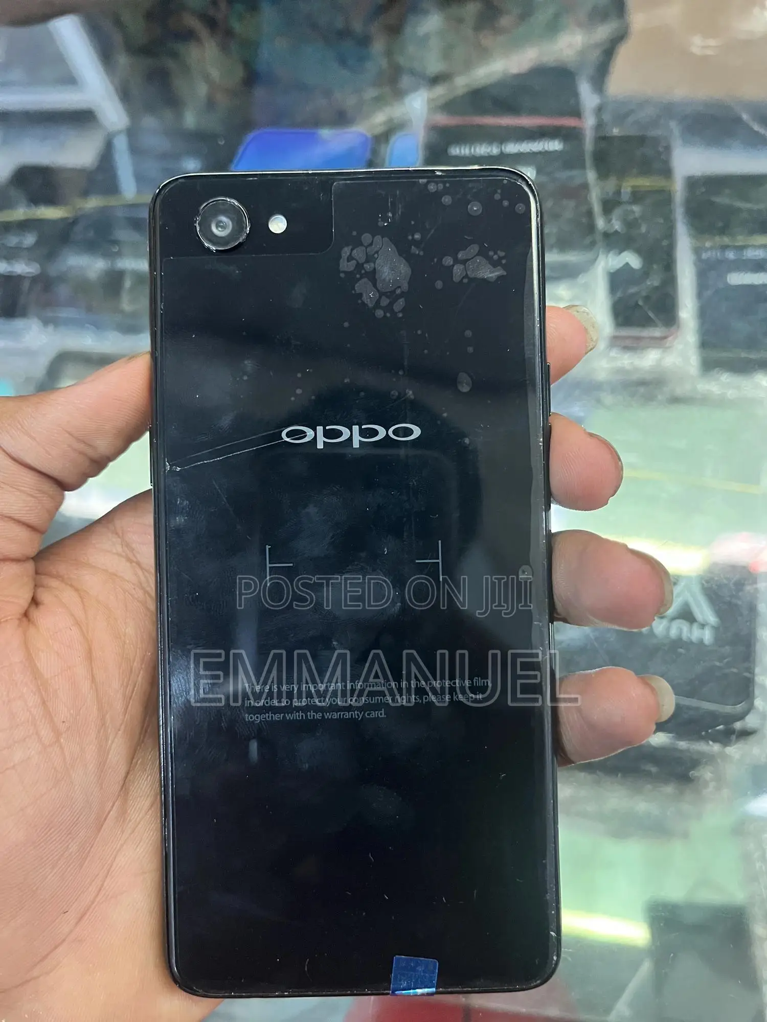 Oppo F7 128 GB Black