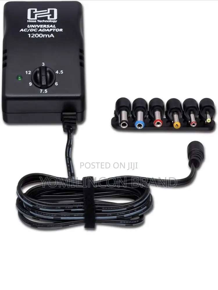 Hosa Acd-477 Universal Power Adapter, Selectable Up To 12 Vdc 1200 Ma
