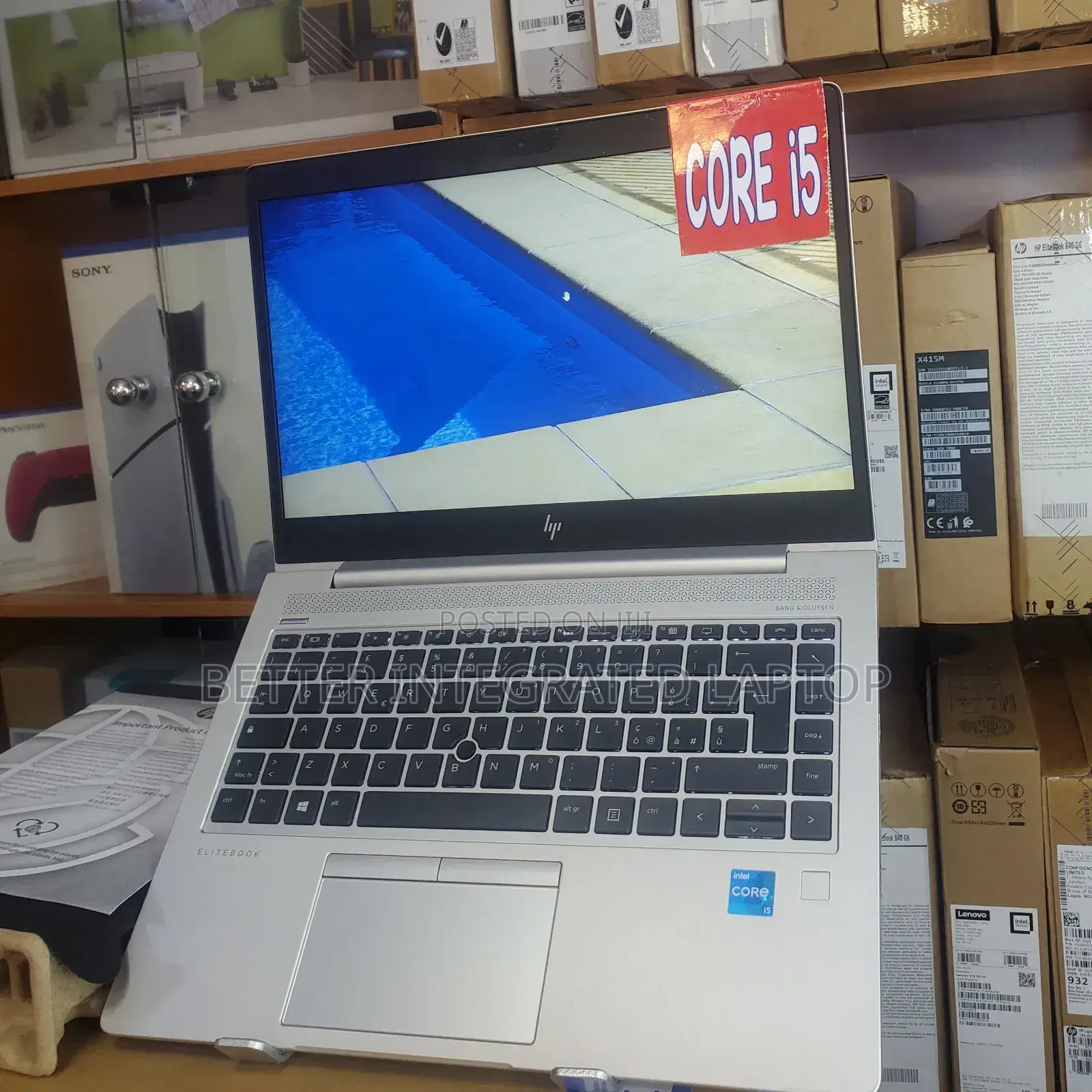 New Laptop HP ProBook 6570B 8GB Intel Core i5 SSD 256GB