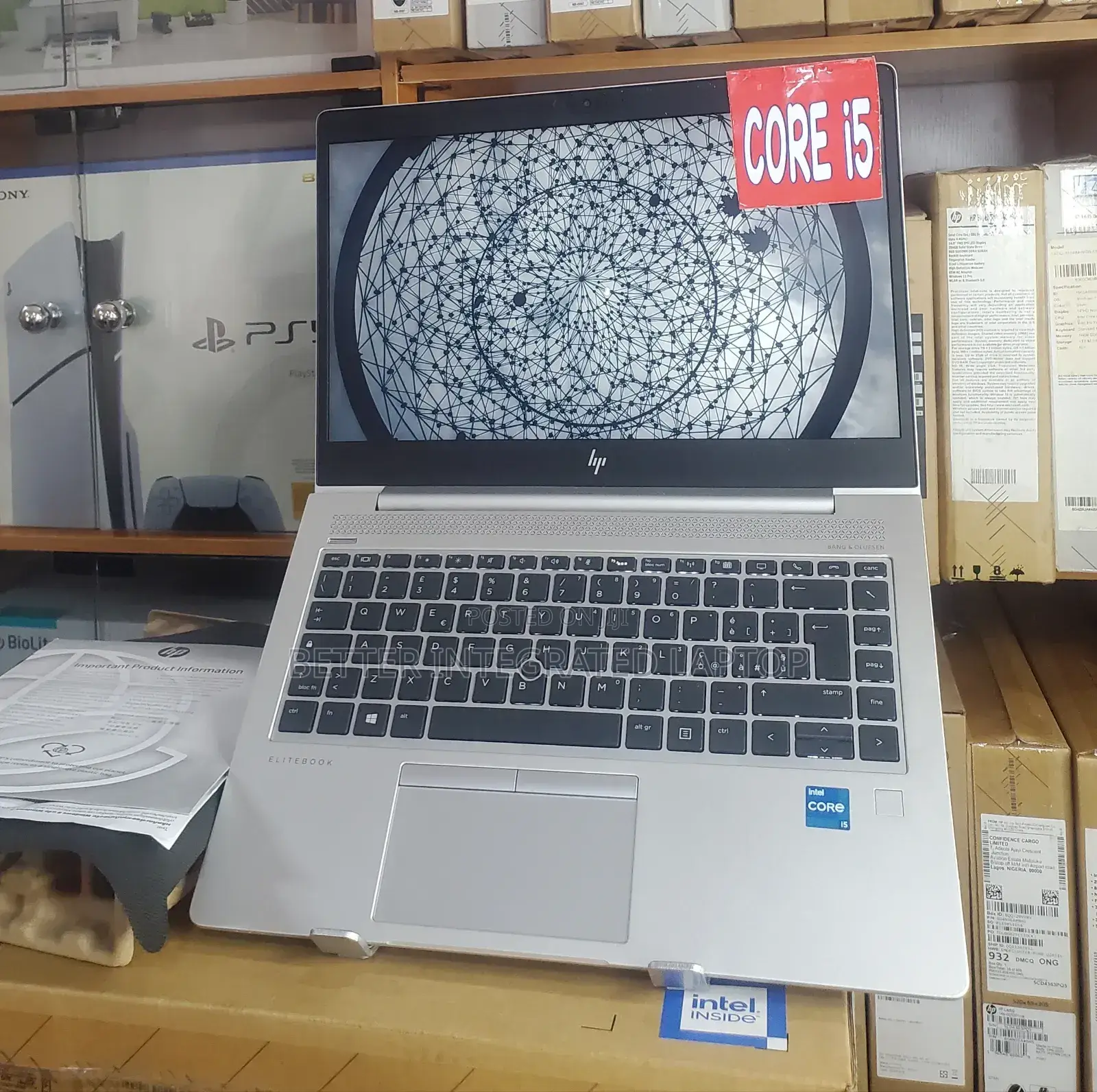 New Laptop HP ProBook 6570B 8GB Intel Core i5 SSD 512GB