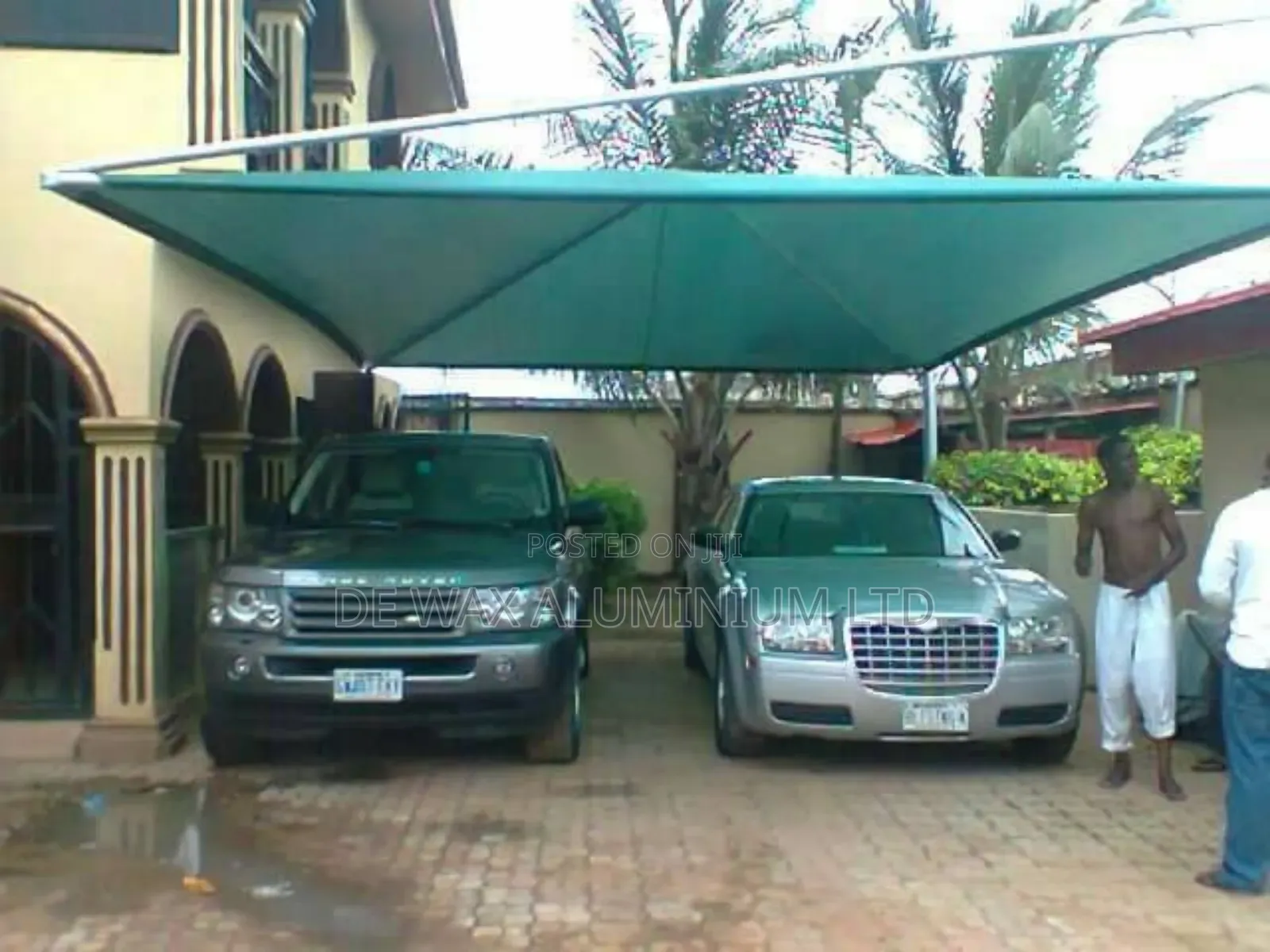 Green Carport Pool