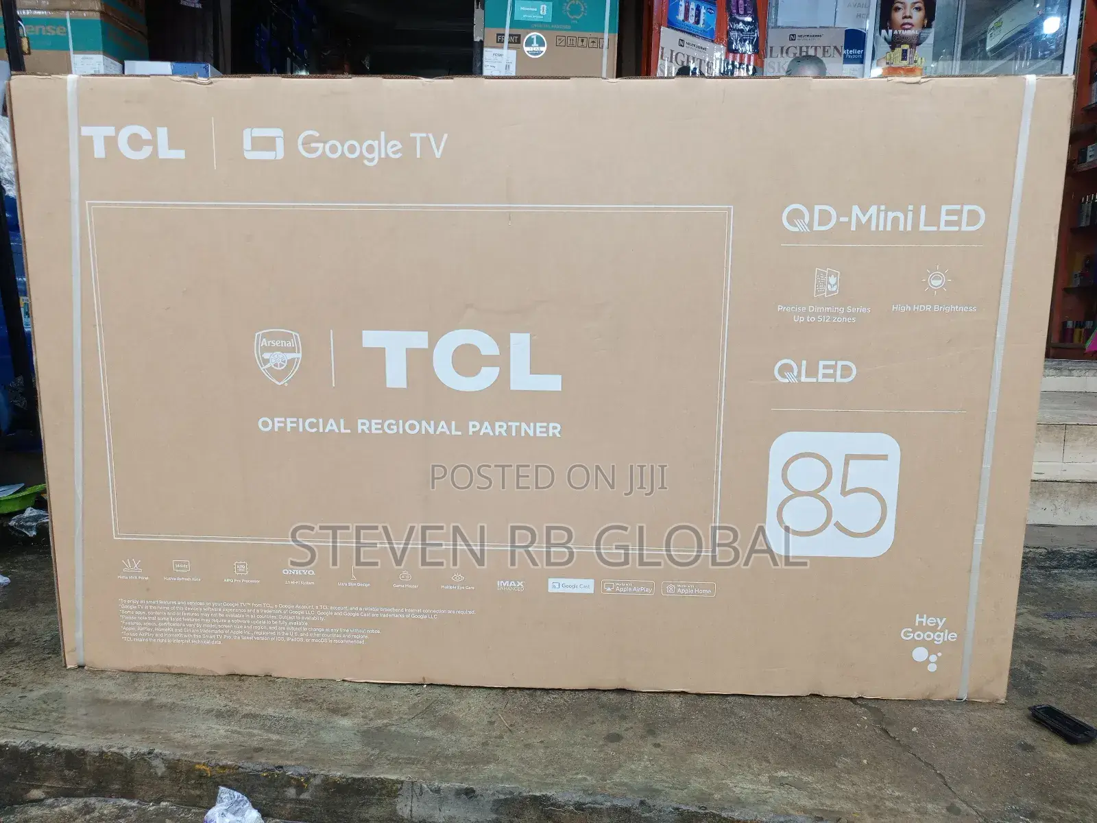 TCL 85c6k Premium Qd-Miniled Tv | 85 Inches