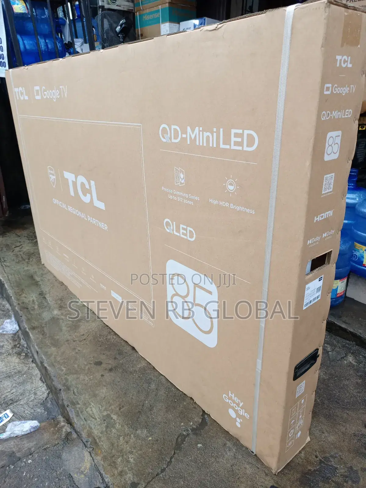 TCL 85c6k Premium Qd-Miniled Tv | 85 Inches