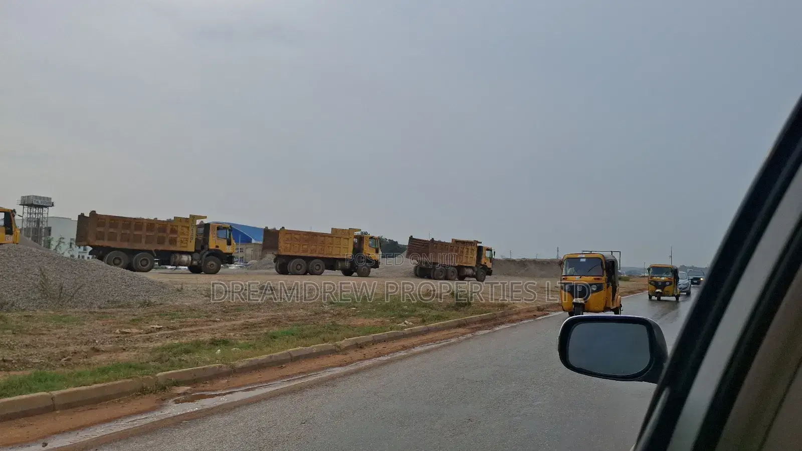 A Road Construction to an Fcda C of O Land at Apo Wassa