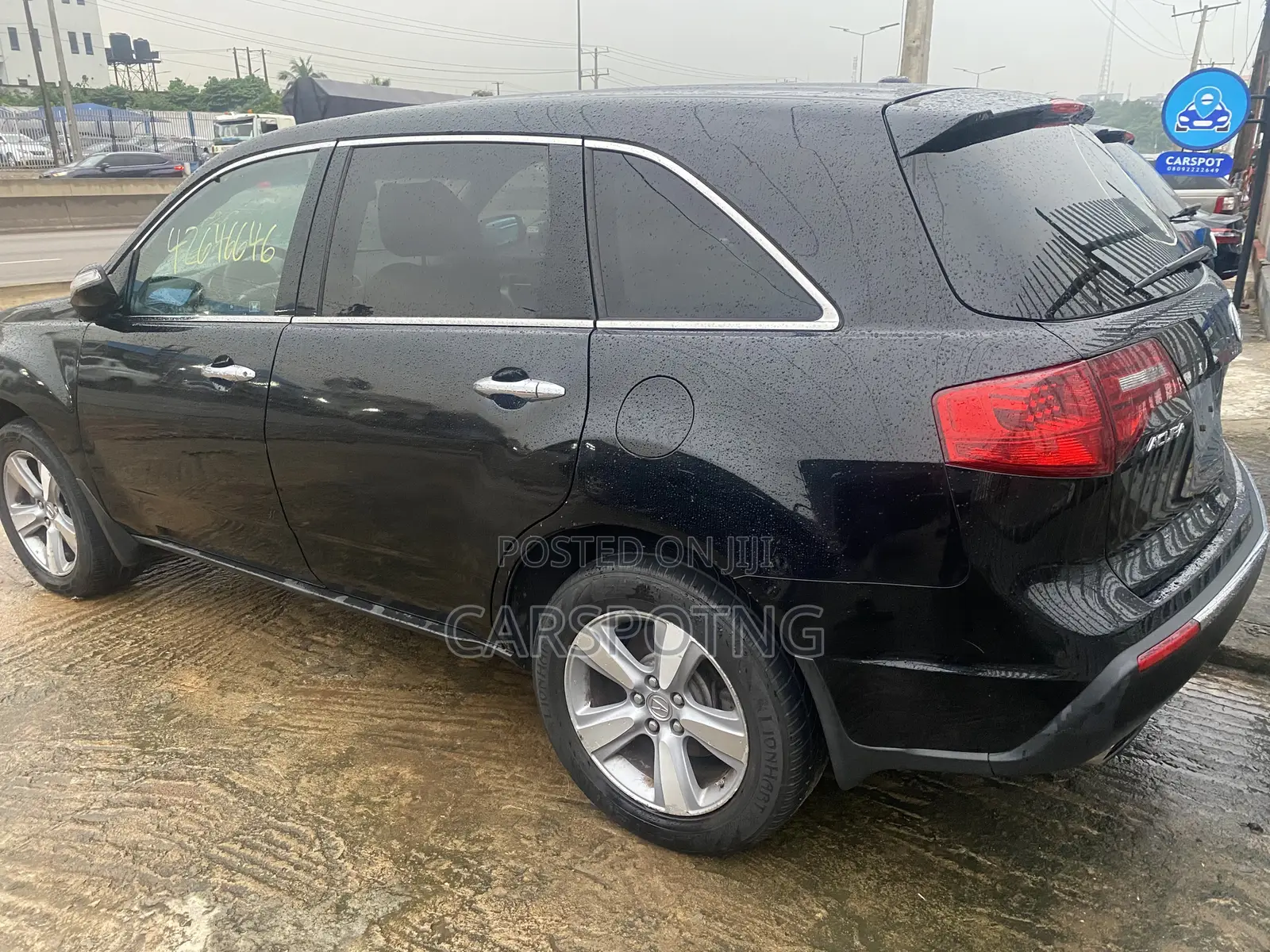 Acura MDX Advance Package SUV AWD (3.7L 6cyl 6A) 2012 Black
