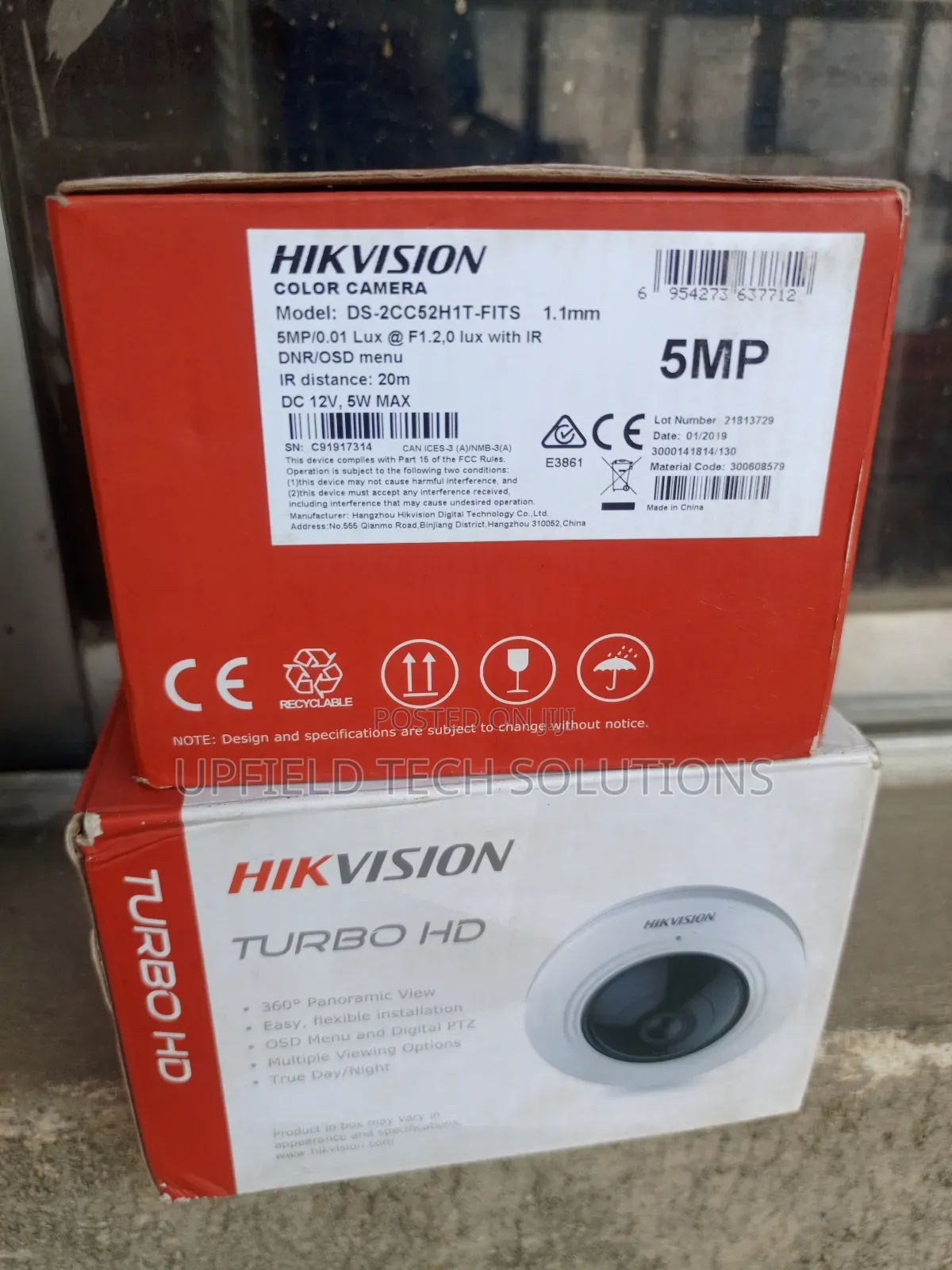 5mp Analogue Panoramic Fisheye Camera