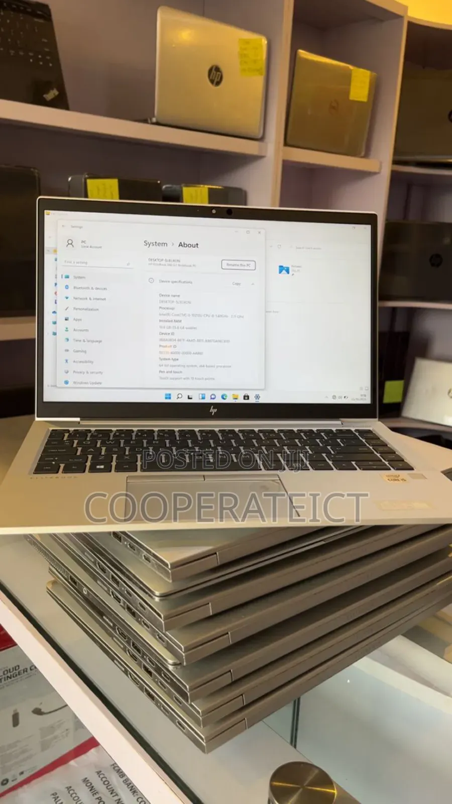 Laptop HP EliteBook 840 G7 16GB Intel Core i5 SSD 256GB