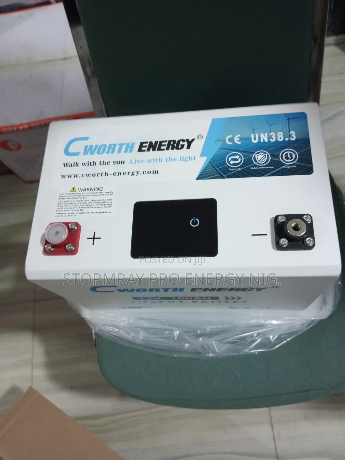 Cworth 1.3kwh Lithium Battery