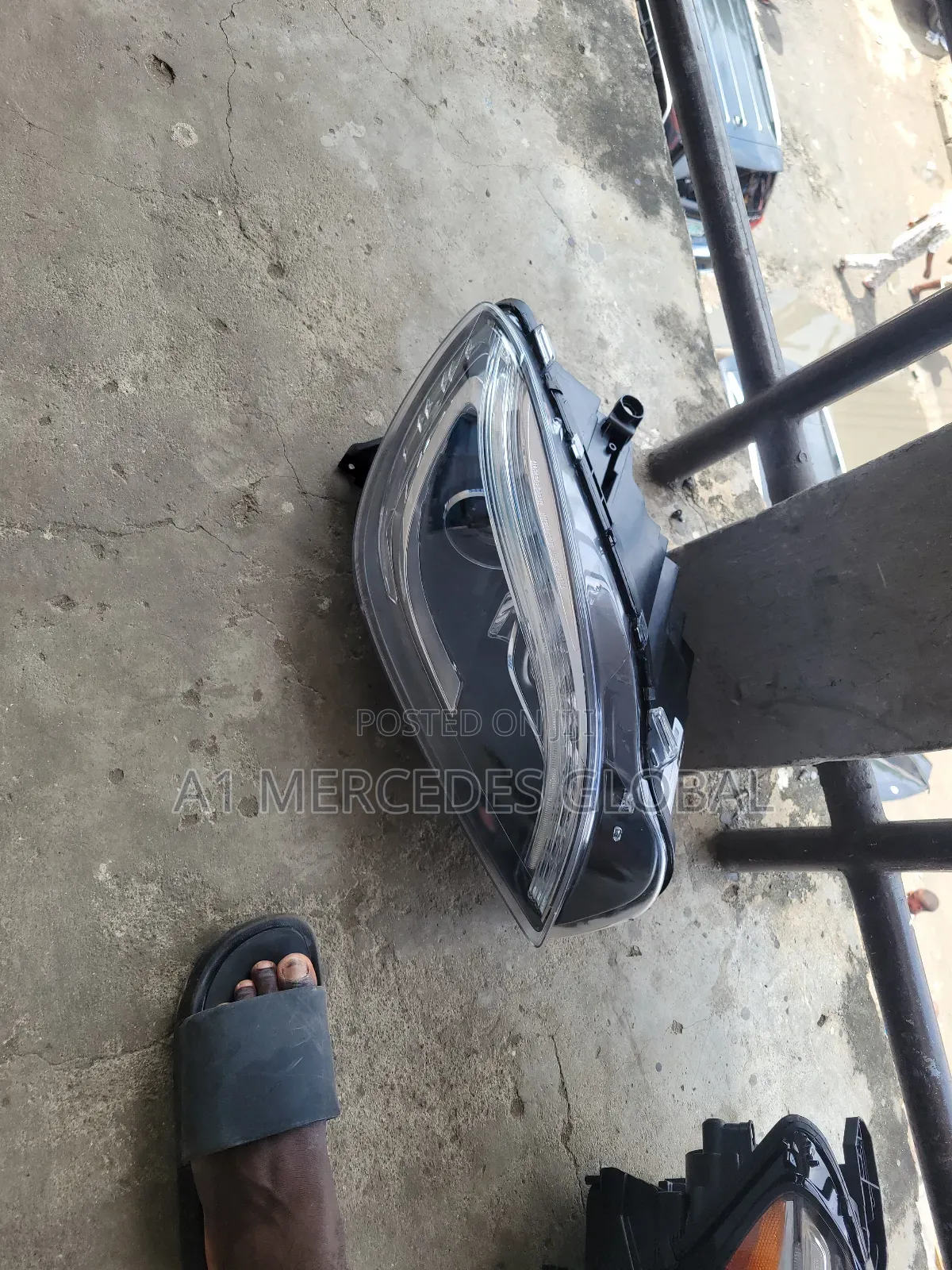 Mercedes-Benz Ml350 W166 Headlight Europe Type Right Side