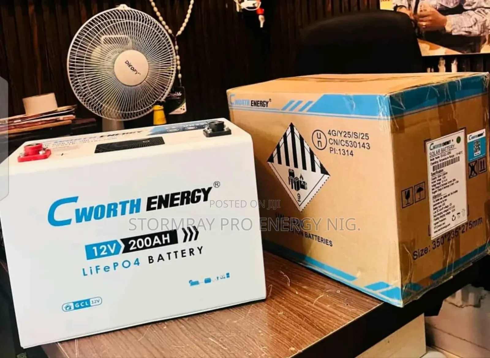 2.5kwh Cworth Lithium Battery